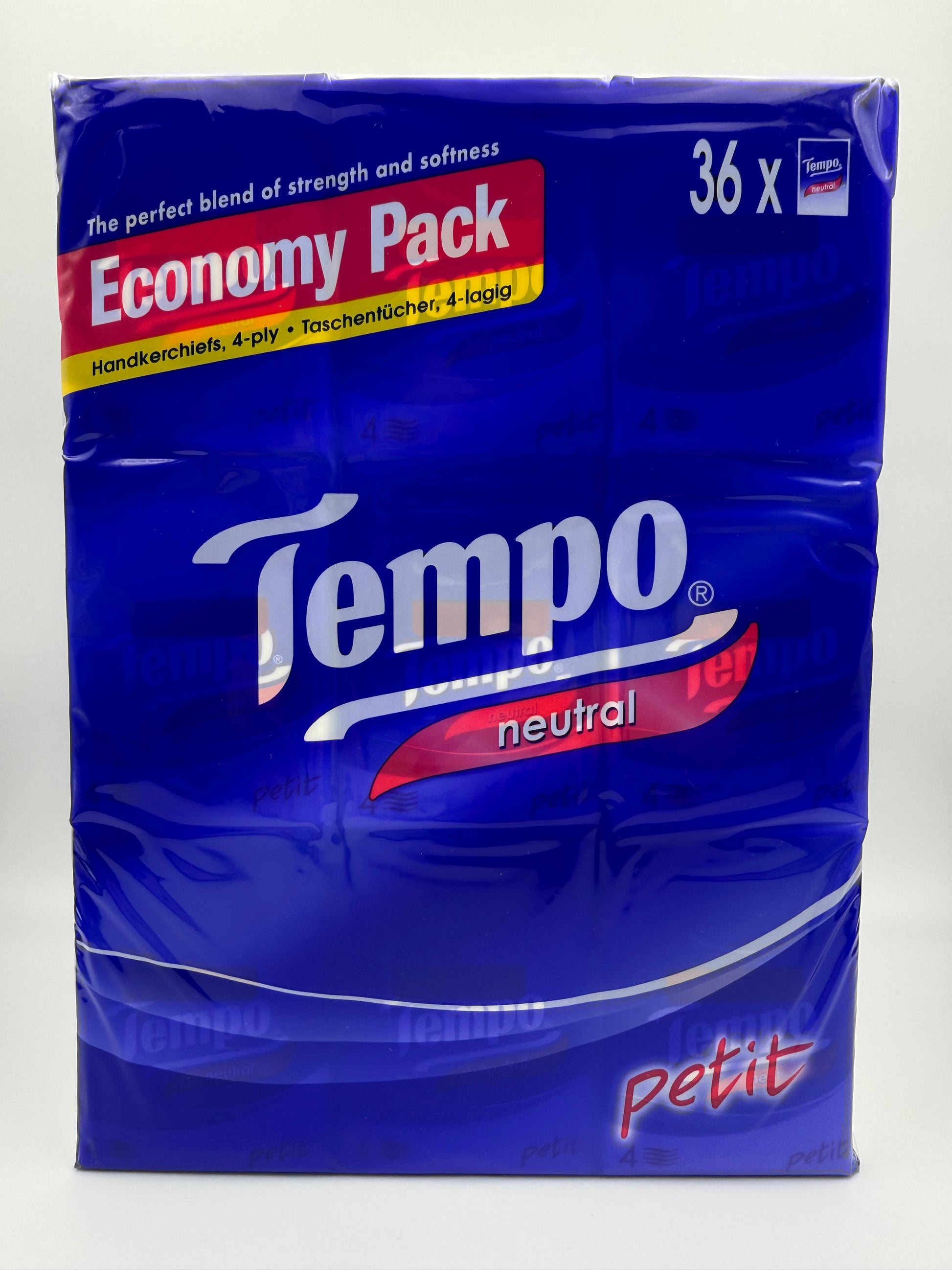 TEMPO得寶 原味36包裝 TEMPO 36 BAG NEUTRAL