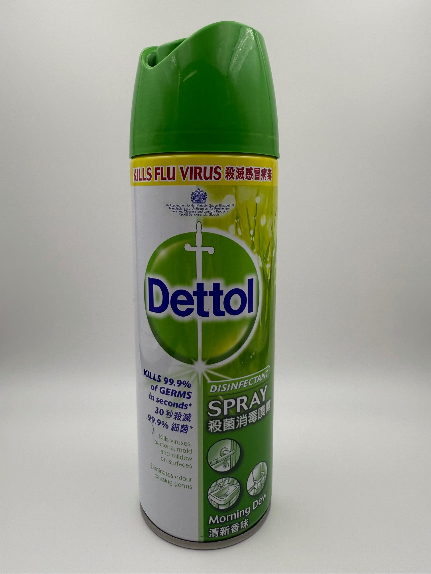滴露 殺菌消毒噴霧 450ML (清新綠蓋) DETTOL DISINFECTANT SPRAY 450ML