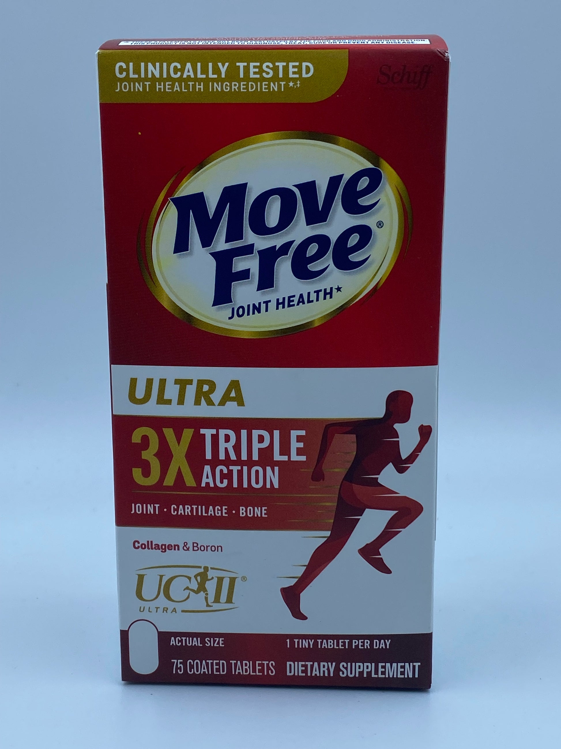 益節速效關節 加強版 75粒 MOVE FREE ULTRA 3X ACTION 75'S