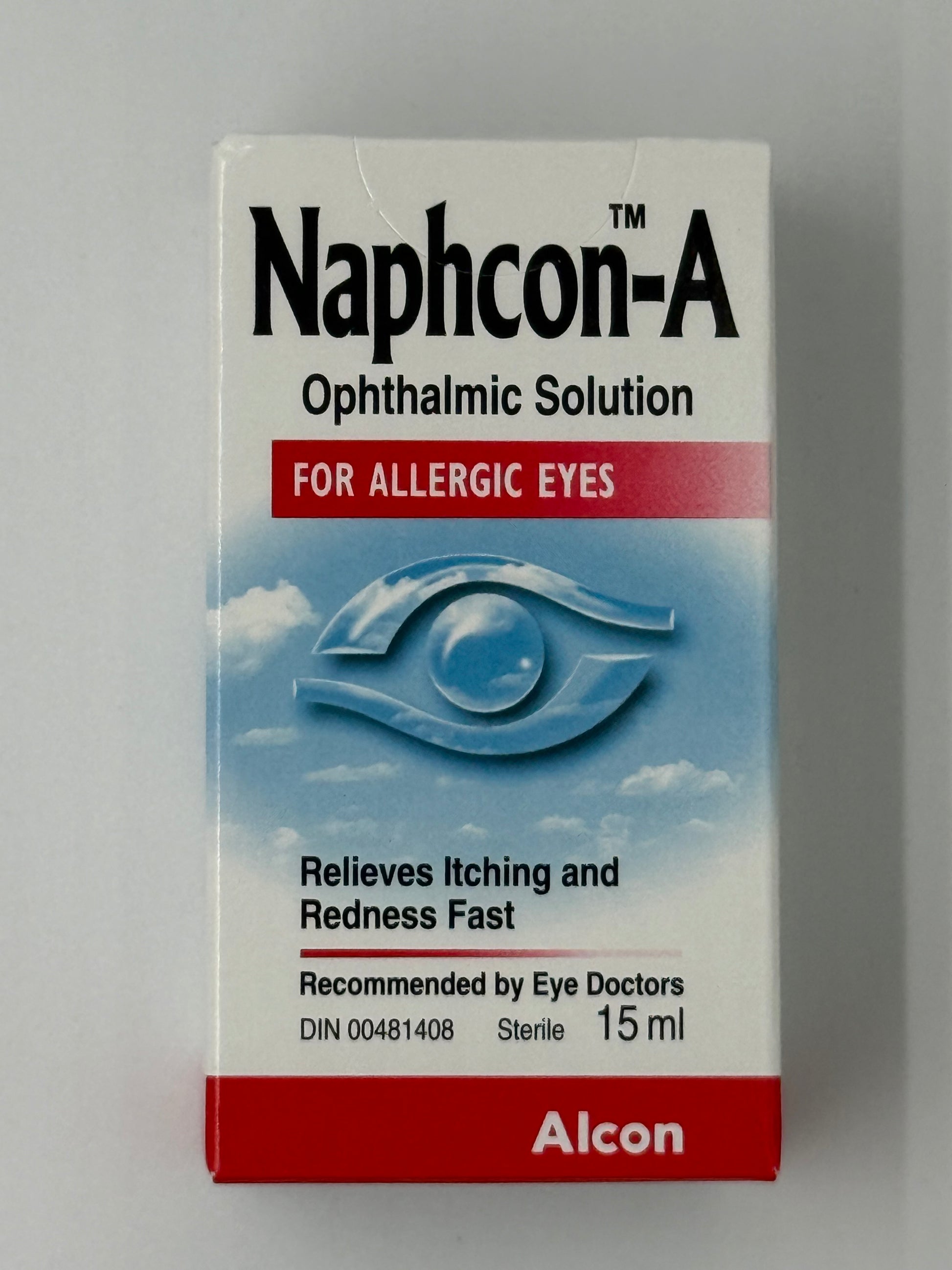 立康除紅筋眼液15ml ALCON NAPHCON-A EYE DROPS FOR ALLERGIC EYES