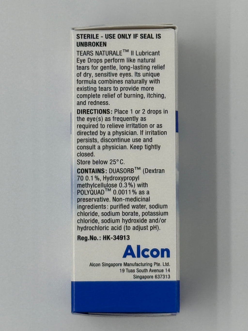 ALCON 淚然II (15毫升) ALCON TEARS NATURALE II (15ML)
