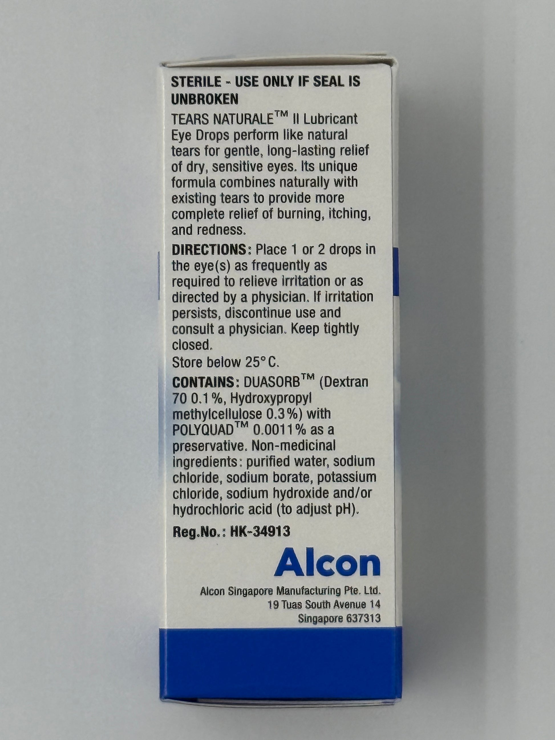 ALCON 淚然II (15毫升) ALCON TEARS NATURALE II (15ML)
