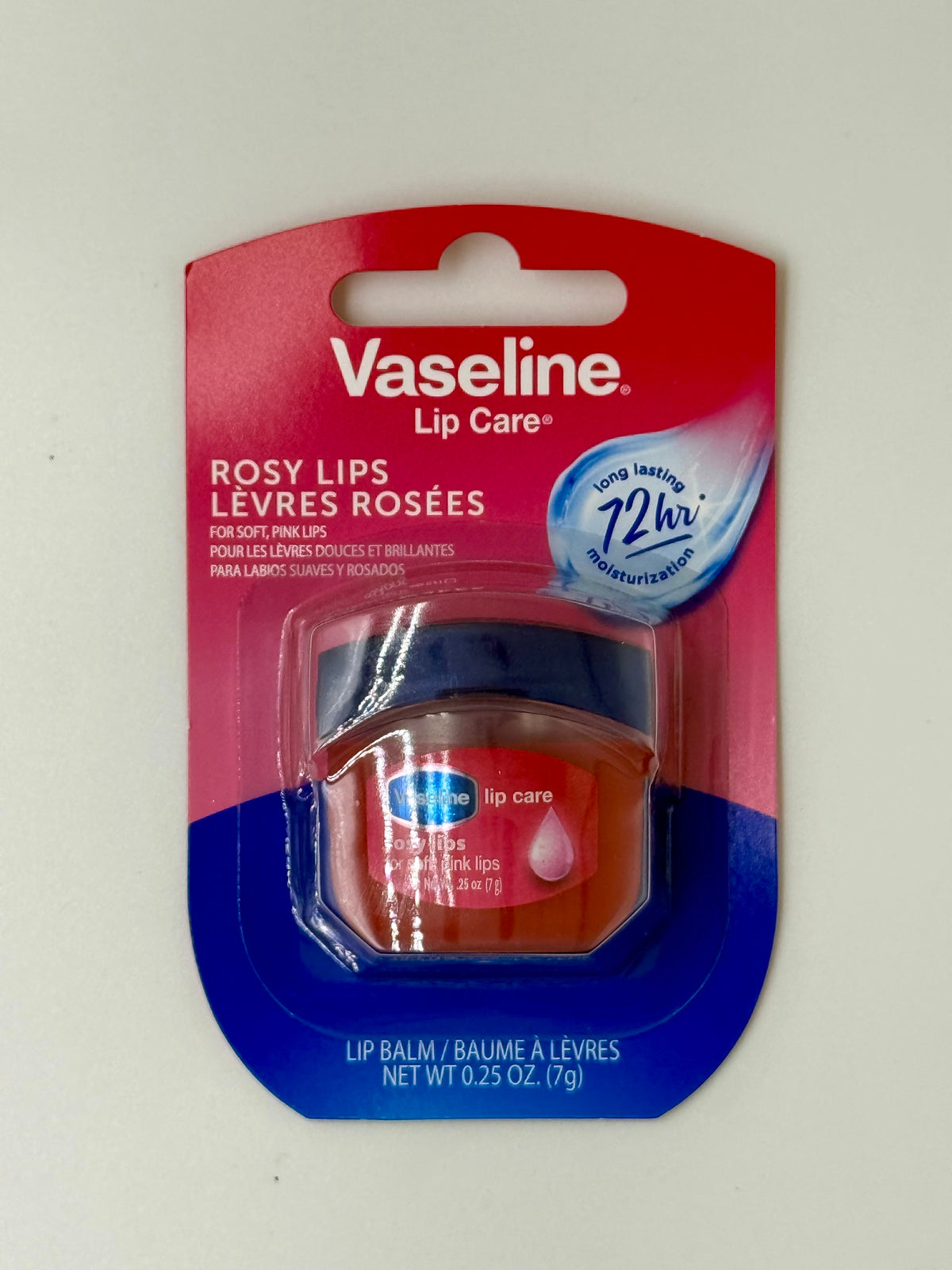 Vaseline 玫瑰護唇啫喱 (7g)