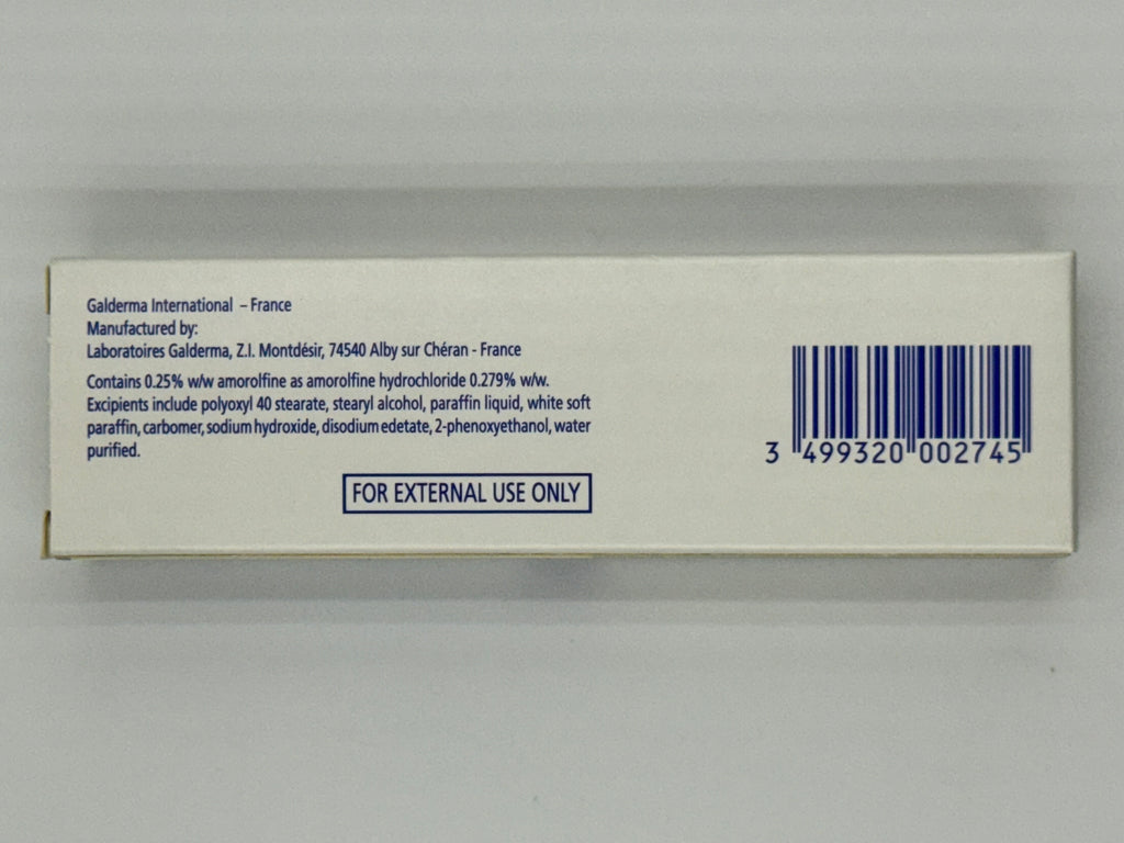 羅霉樂膏 0.25% (20G) LOCERYL CREAM 0.25% (20G)