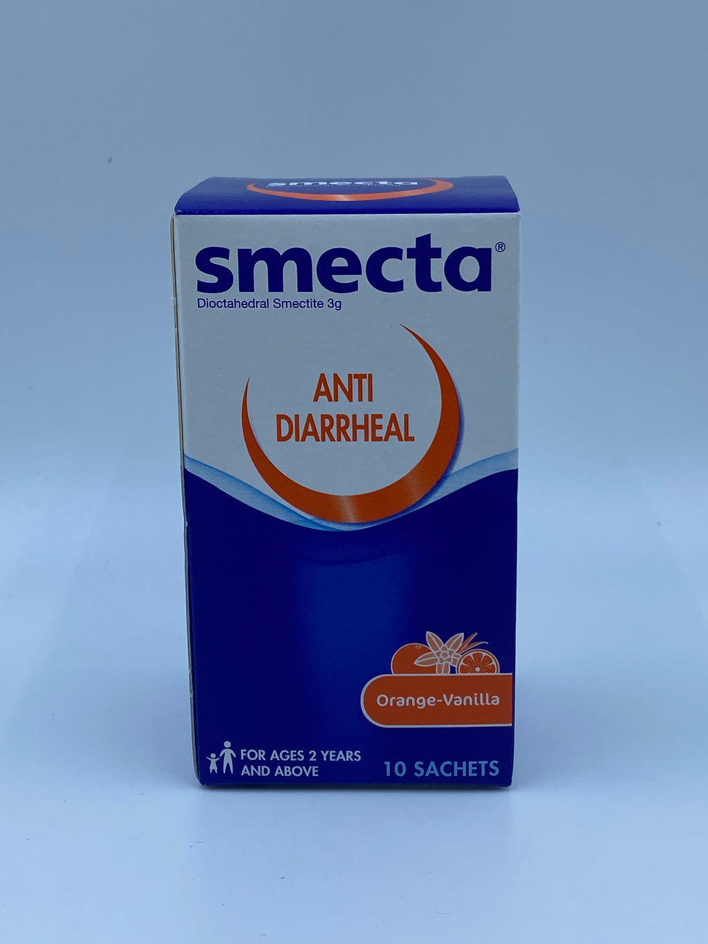 思密達Smecta 蒙脫石散 (香橙-雲呢拿味) 10包