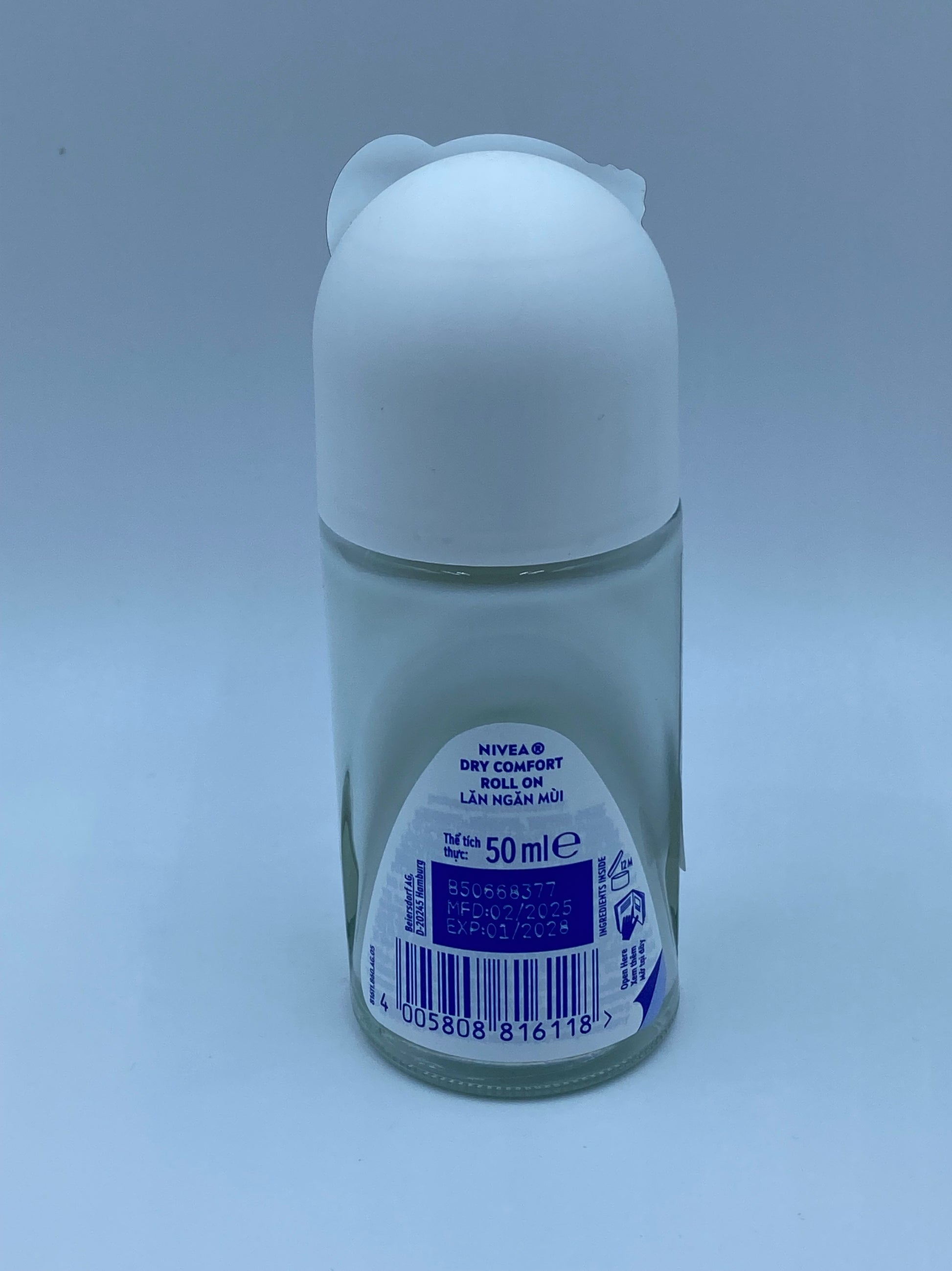 妮維雅 不含酒精s雙重防汗止汗走珠香氛50毫升 NIVEA DEO DRY COMFORT ROLL