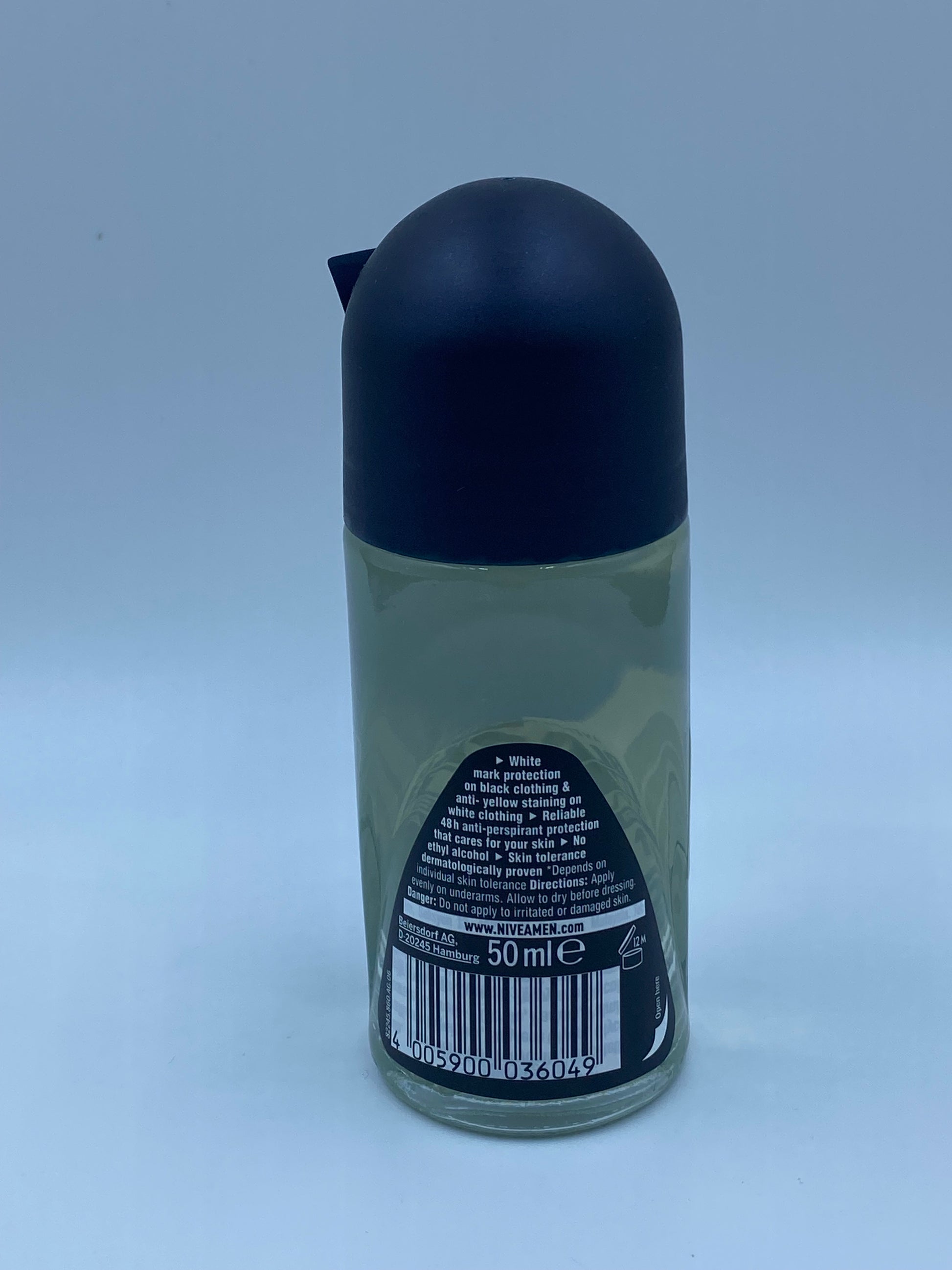 NIVEA妮維雅男士無印清爽止汗走珠香氛50毫升 NIVEA Deo Roll on, Invisible Black & White Power 50ml