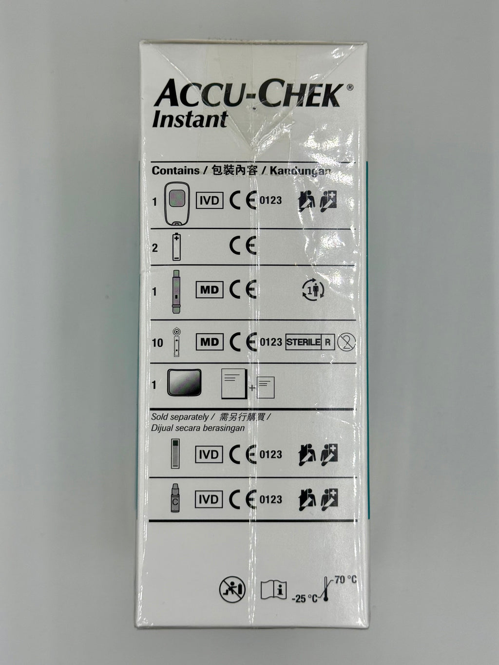 ROCHE ACCU-CHEK 無線藍牙血糖機和採血筆套裝 (1套裝)