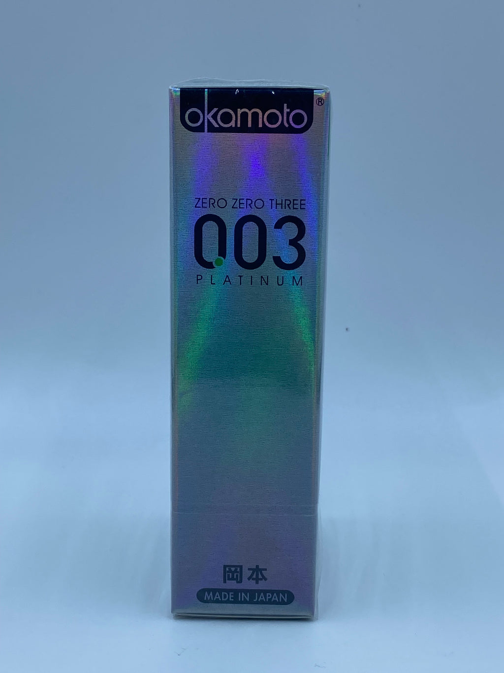 岡本0.03白金超薄安全套（銀盒）10'S OKAMOTO 0.03 PLATINUM
