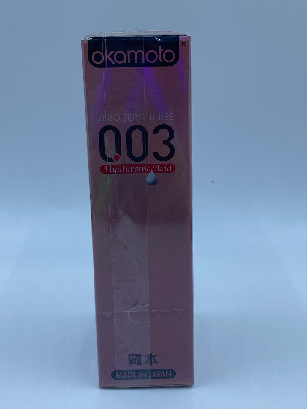 岡本 0.03 透明質酸超薄安全套10片(粉紅色) OKAMOTO 0.03 HYALURONIC ACID 10'S