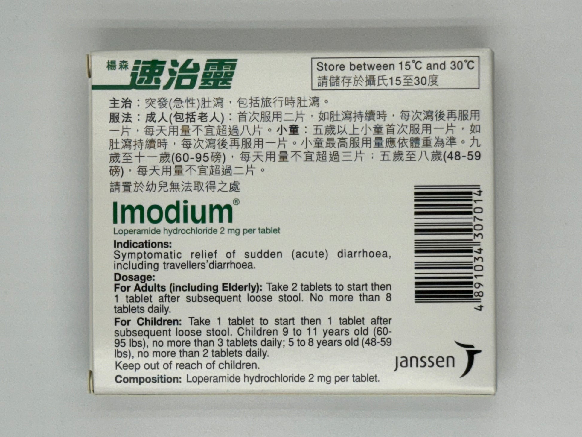 速治靈 IMODIUM 8'S