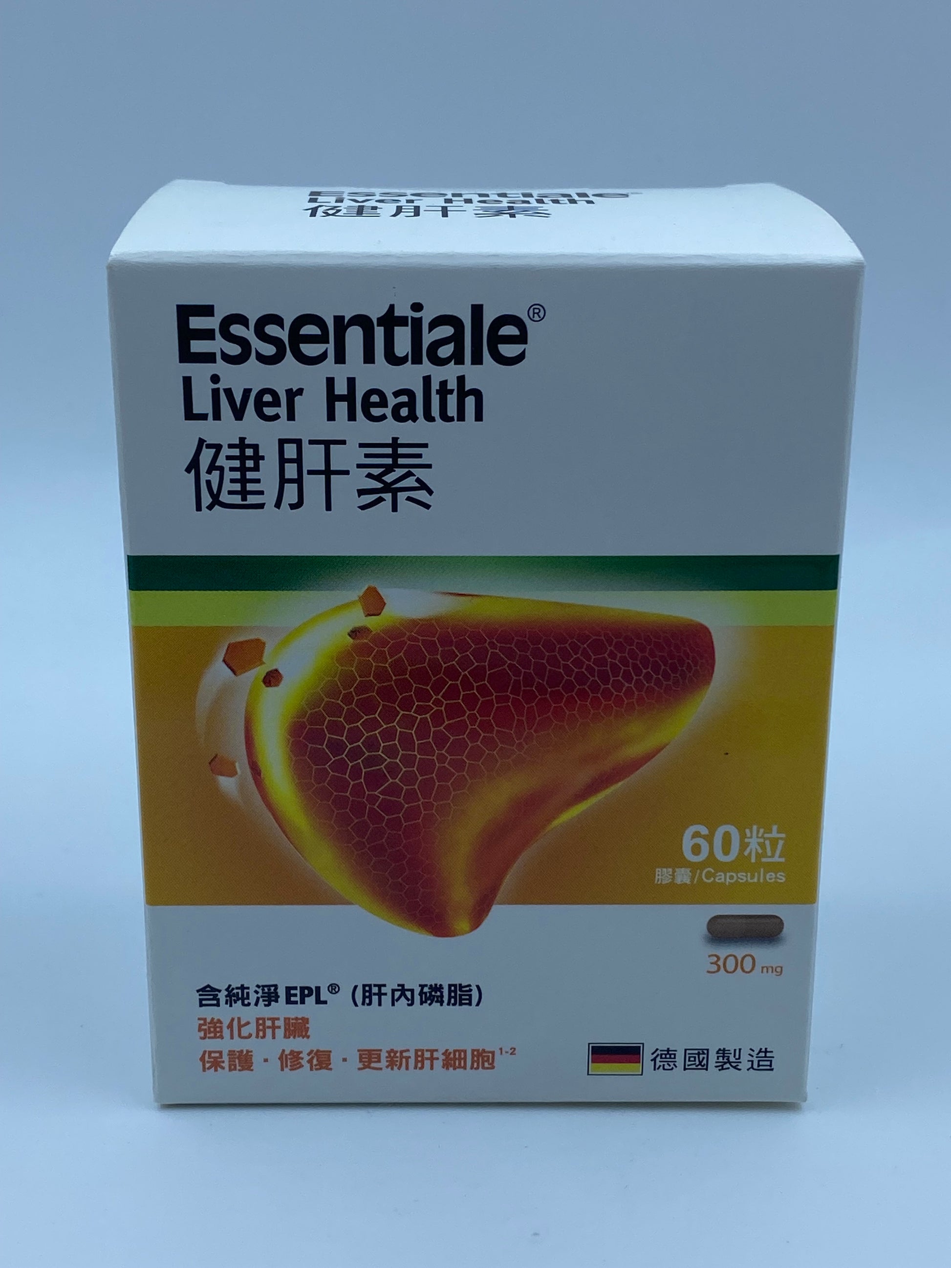 健肝素300MG 60粒 ESSENTIALE LIVER HEALTH 60'S