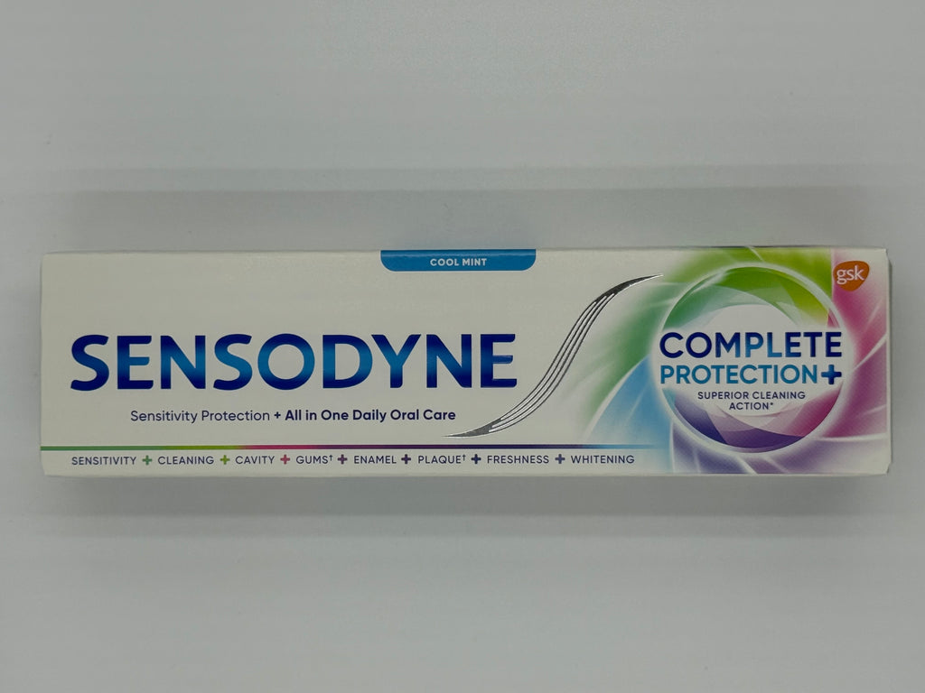 舒適達全方位防護 + 牙膏原味配方 100克 Sensodyne Complete Protection+