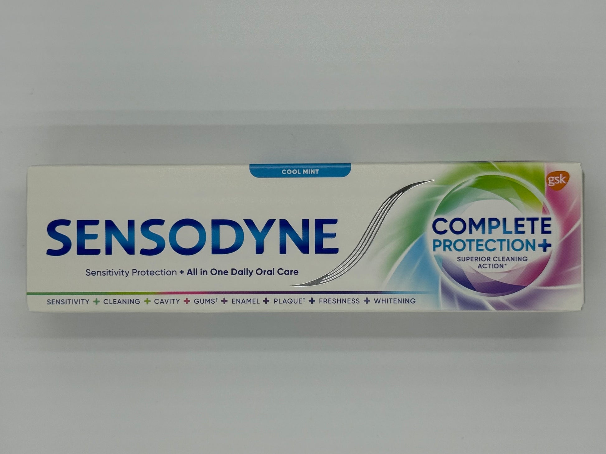 舒適達全方位防護 + 牙膏原味配方 100克 Sensodyne Complete Protection+