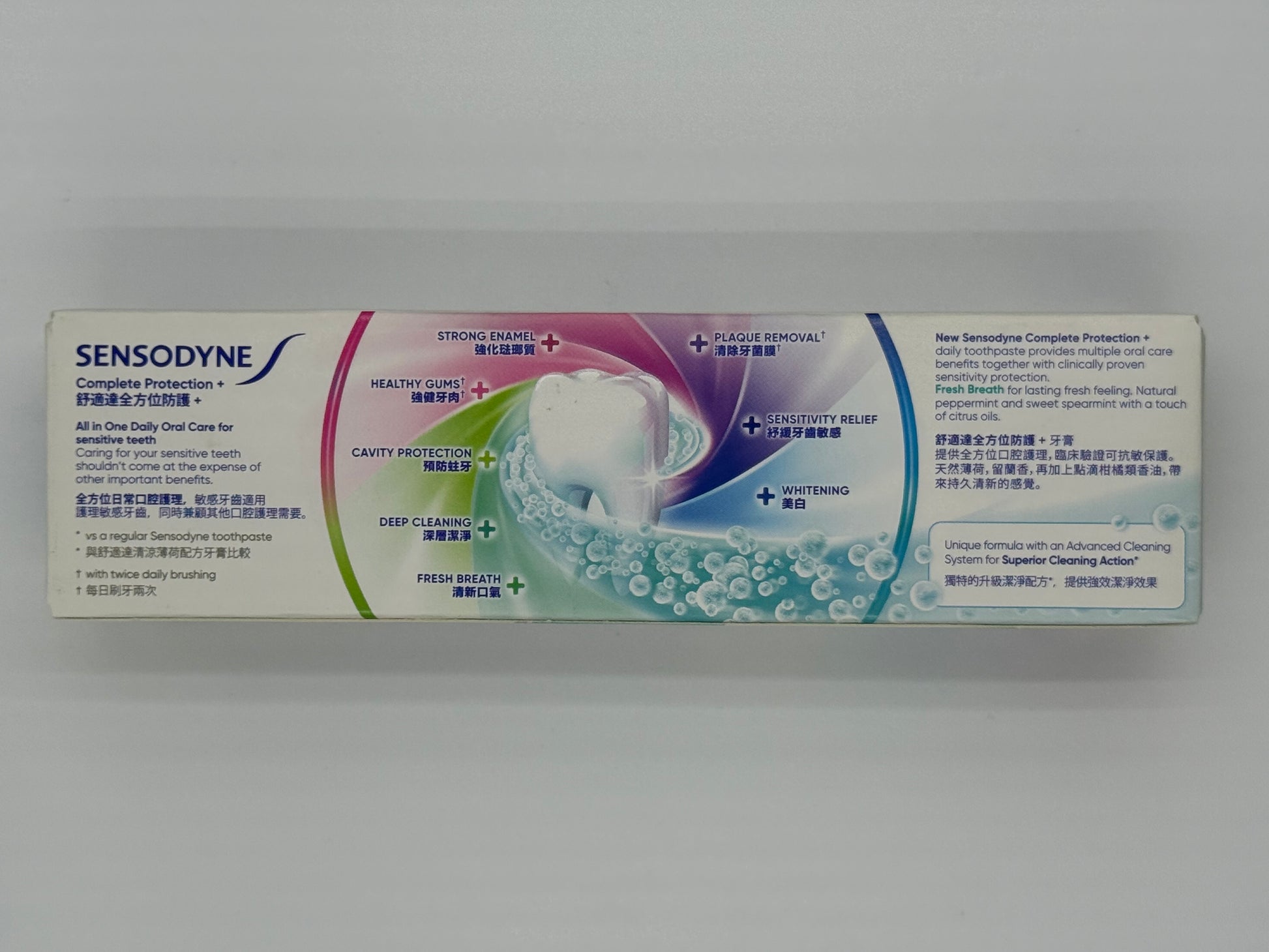 舒適達全方位防護 + 牙膏特強薄荷配方 100克Sensodyne Complete Protection+ Extra Fresh