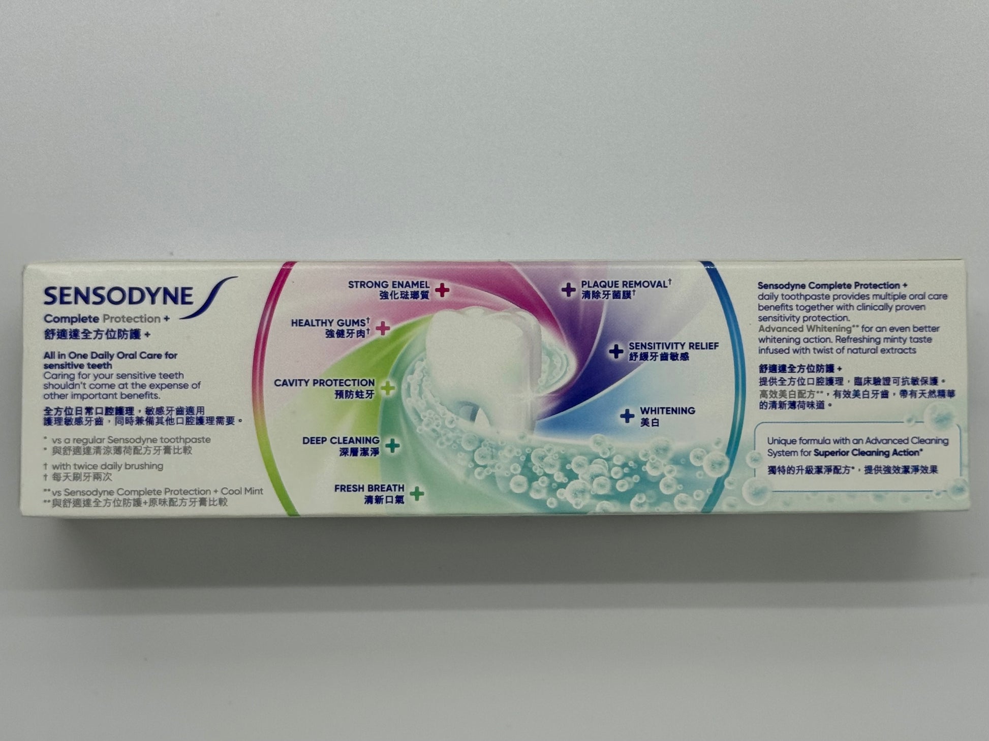 舒適達全方位防護 + 高效美白配方牙膏 100克 Sensodyne Complete Protection+ Whitening