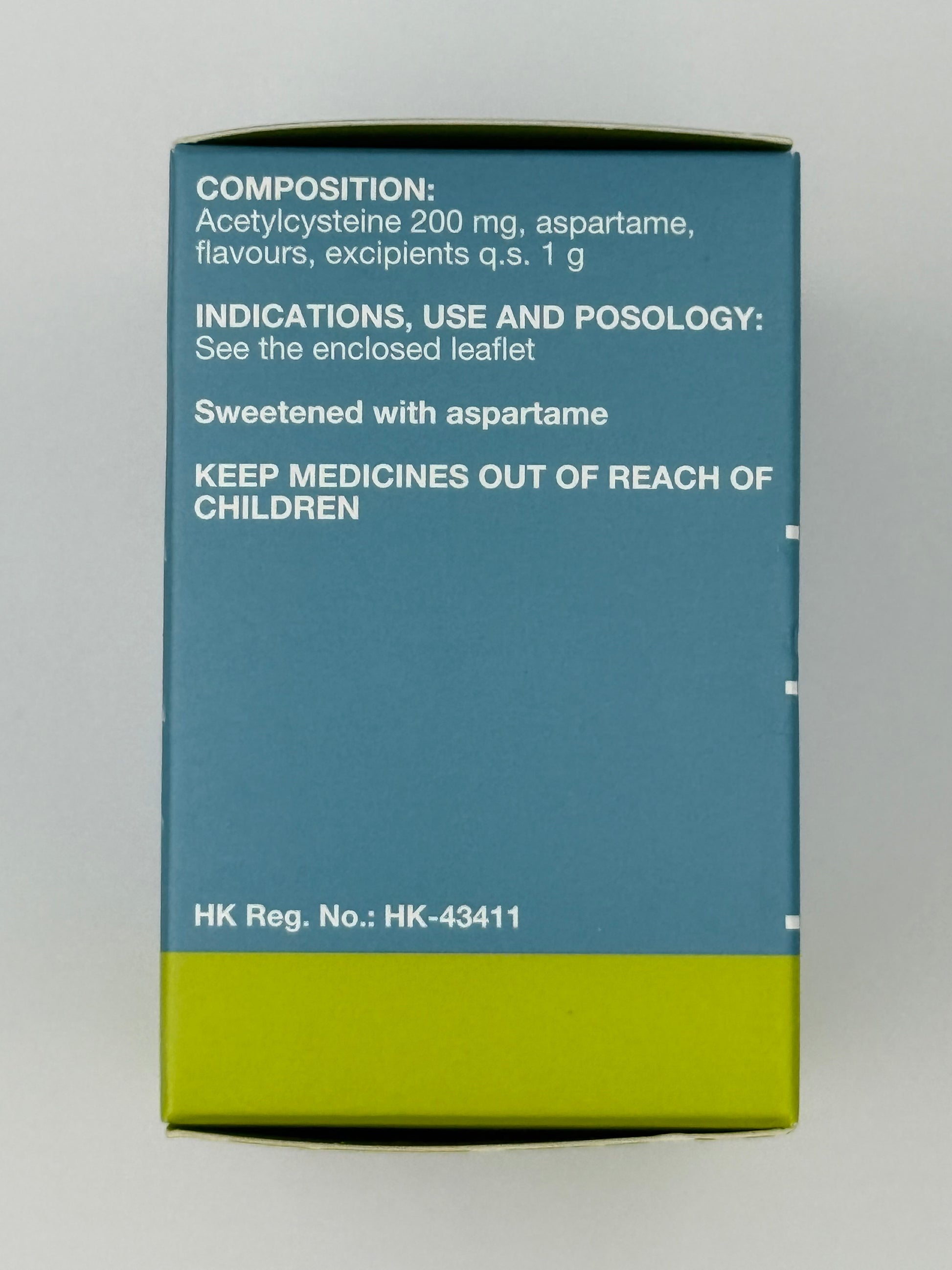 橙樹成人化痰素A （無糖） 200毫克 ZAMBON FLUIMUCIL A200MG