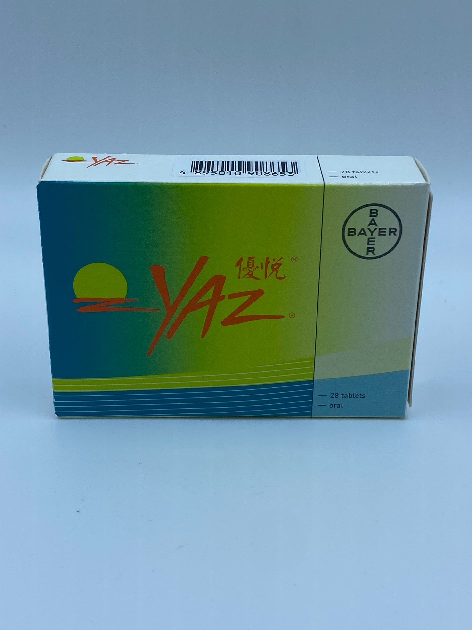 YAZ 優悅避孕藥 28粒 YAZ Birth Control Pills