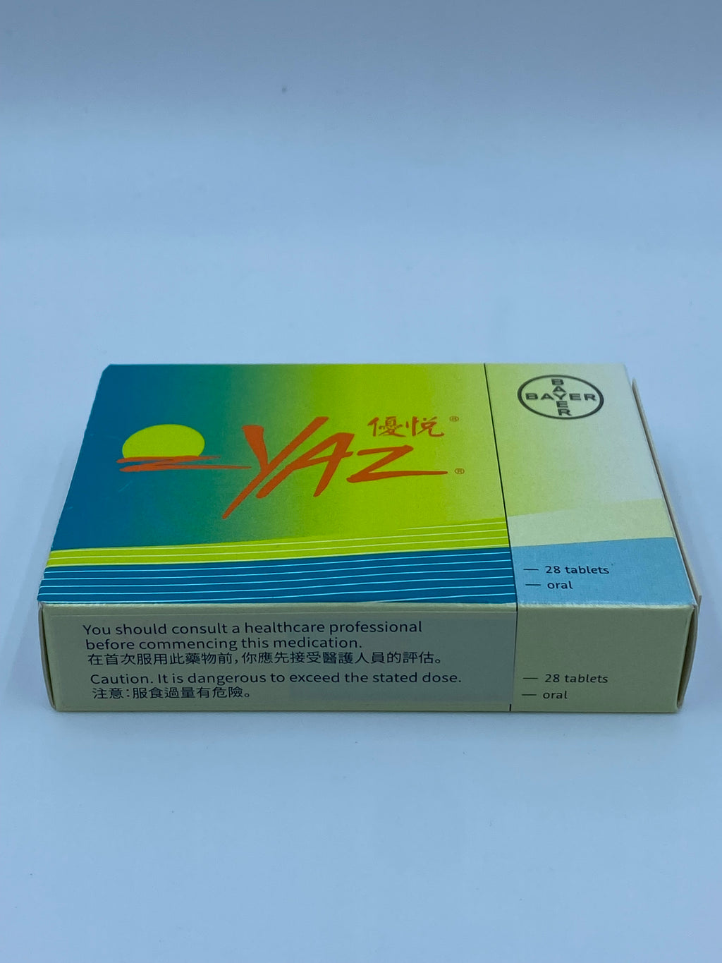YAZ Birth Control Pills 28 Tablets