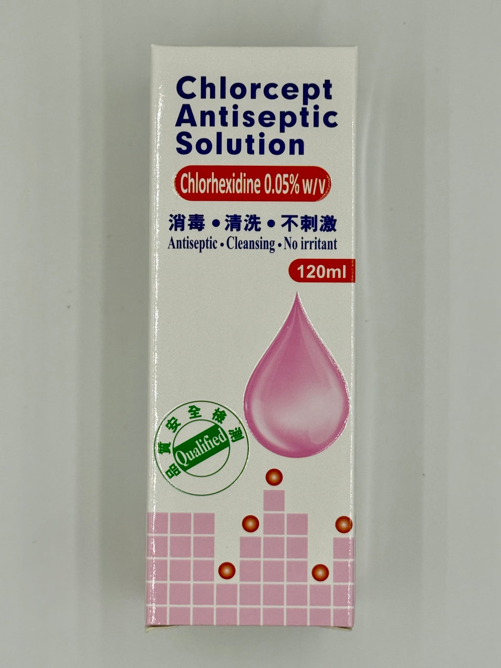 滴護適 消毒清洗液Chlorhexidine 0.05% w/v (120ml)