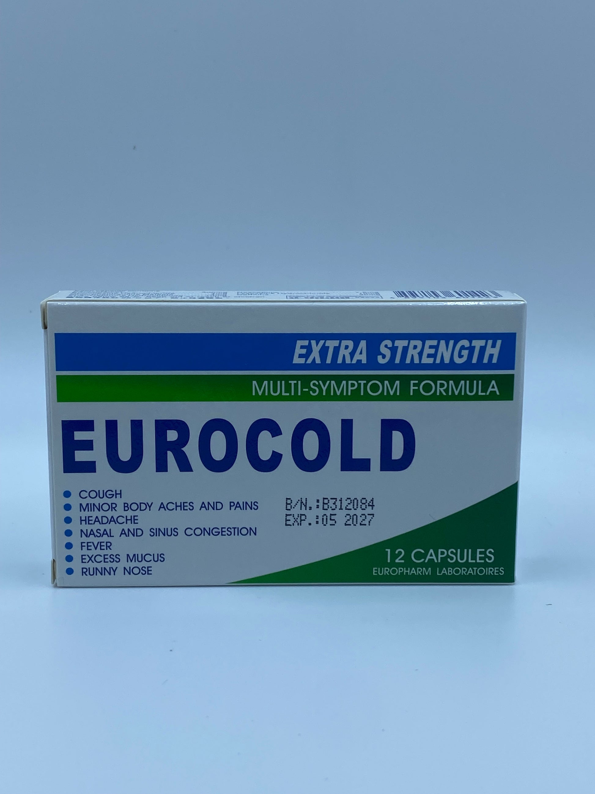 歐化  強效止咳傷風丸 12粒 EUROPHARM Eurocold