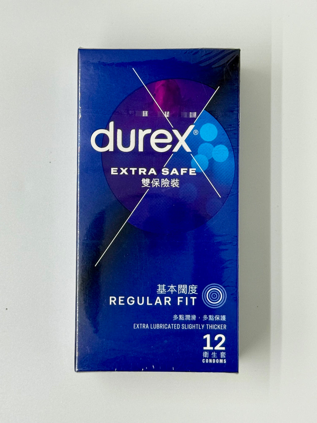 Durex杜蕾斯 雙保險裝安全套 (12個)