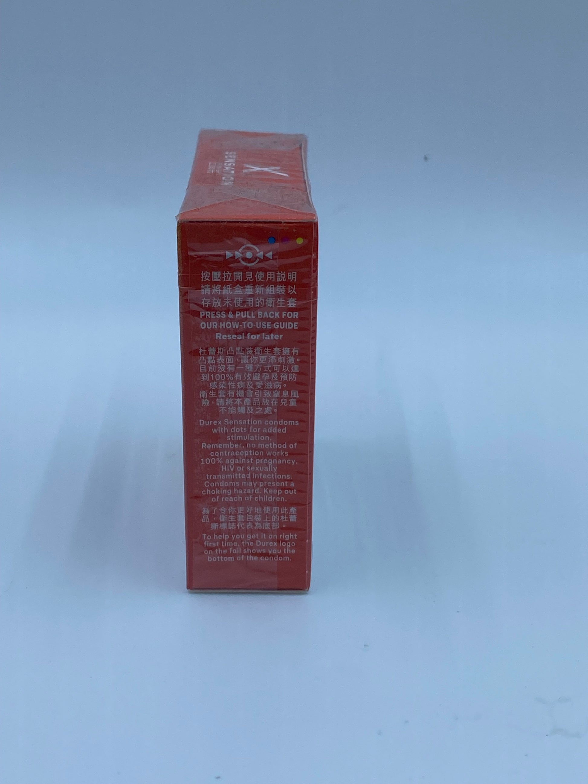 杜蕾斯凸點裝安全套 3片 DUREX SENSATION 3'S