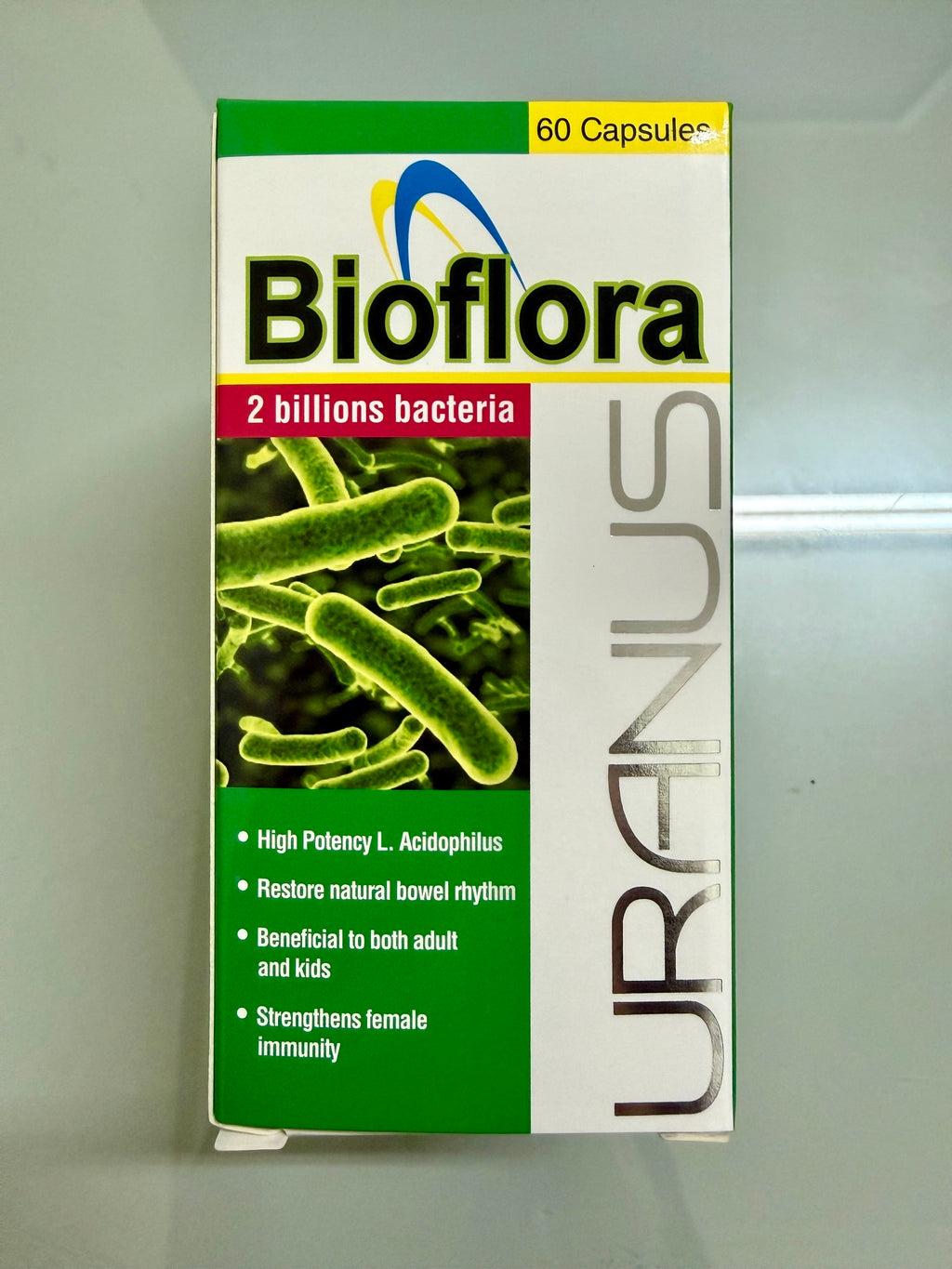 Bioflora Uranus 20億活性益生菌 (60粒裝)