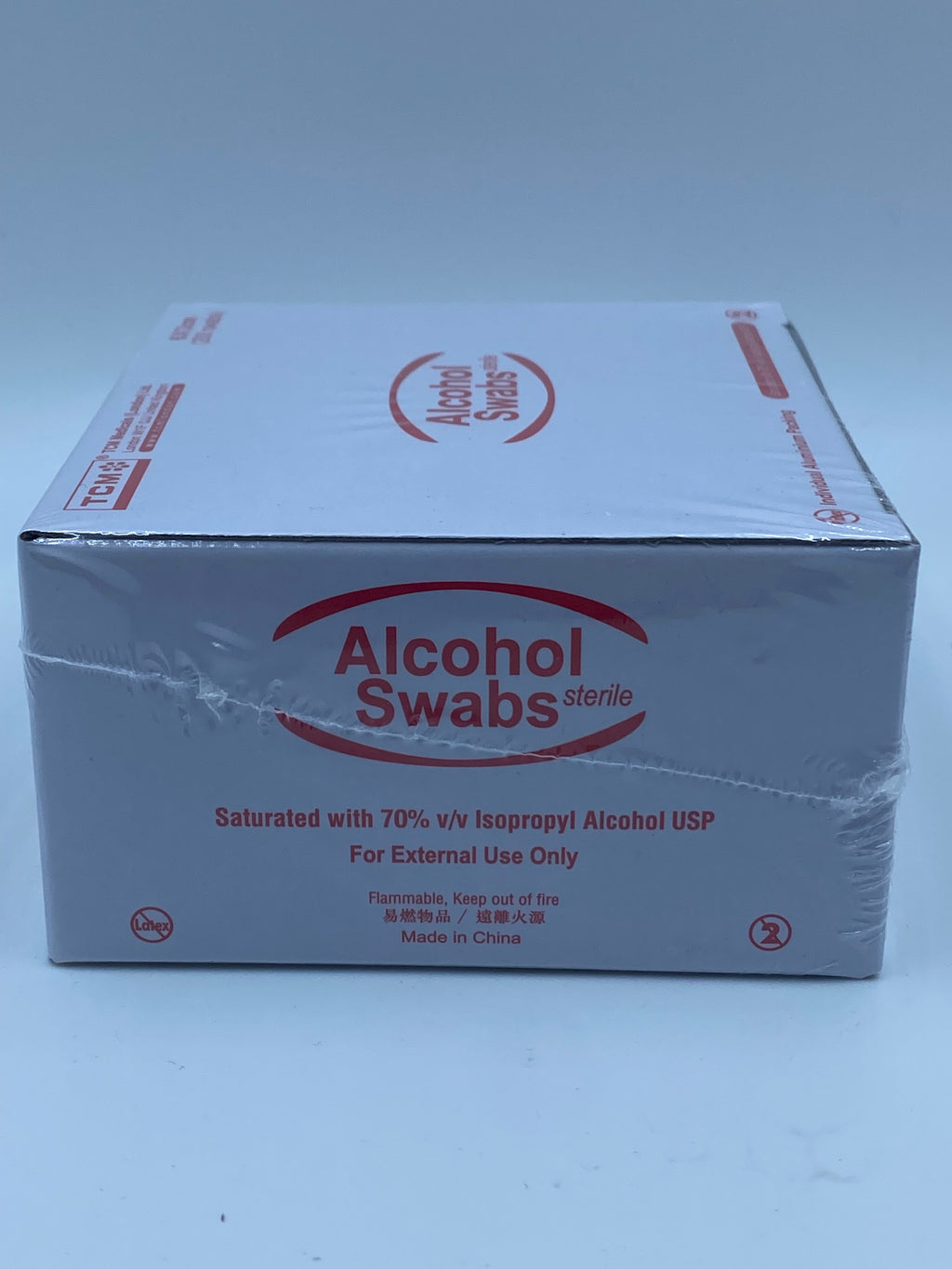 TCM火酒紙（紅盒） 200'S TCM ALCOHOL SWABS 200'S