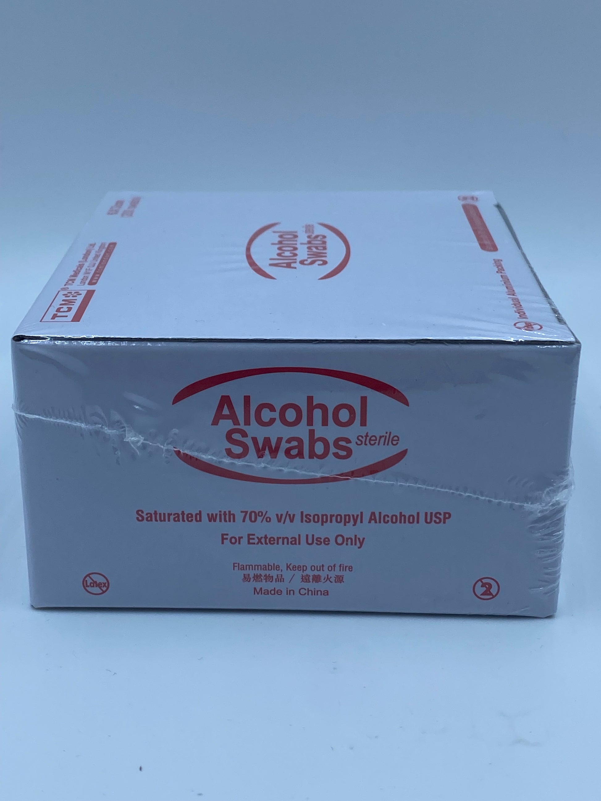 TCM火酒紙（紅盒） 200'S TCM ALCOHOL SWABS 200'S