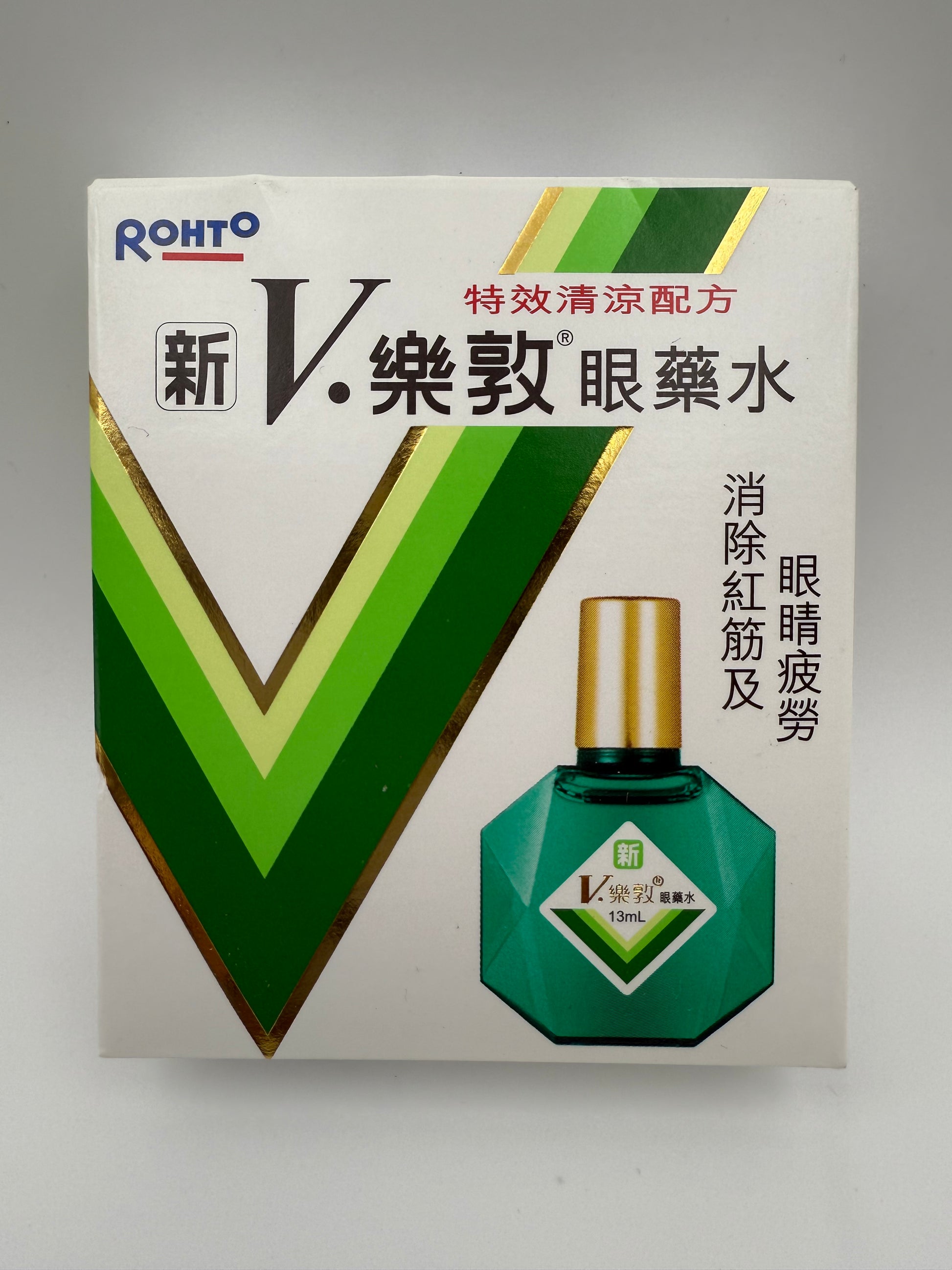 新V樂敦眼藥水 (13毫升) ROHTO NEW V-ROHTO PLUS (13ml)