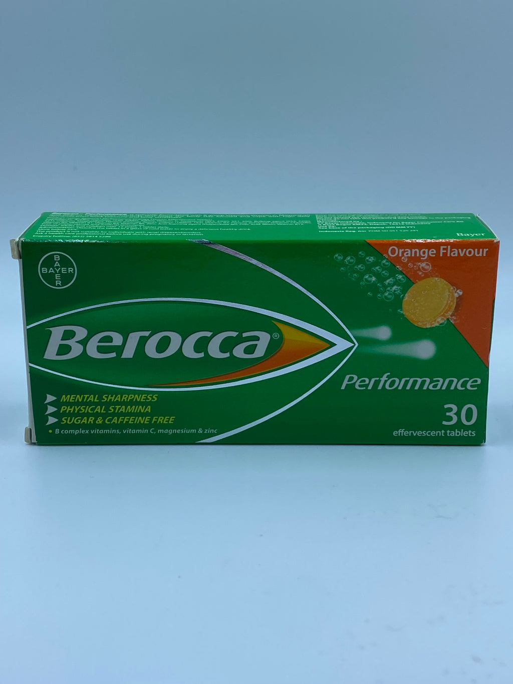 寶力加 橙味水溶片30片裝  BEROCCA PERFORMANCE 30'S