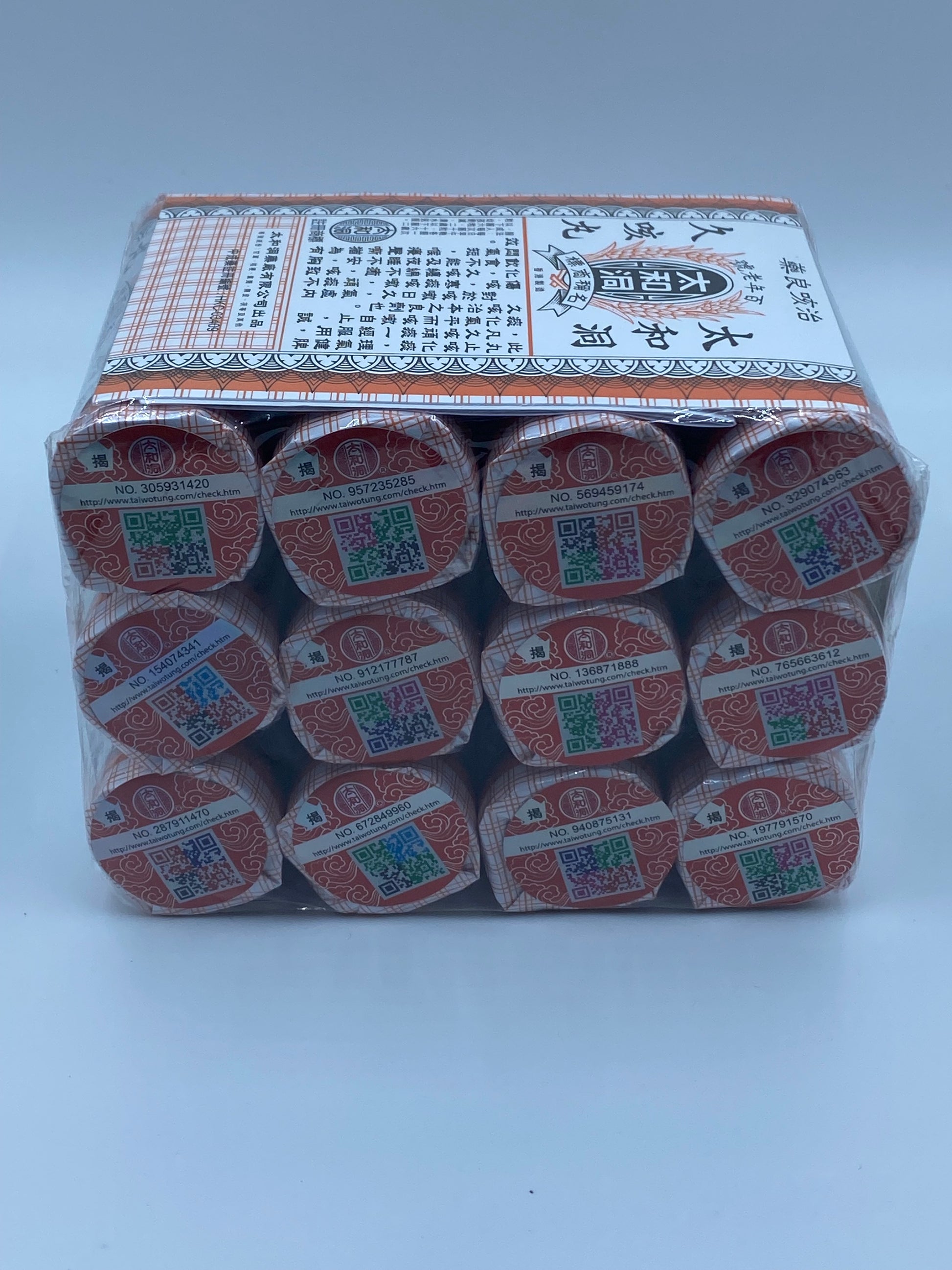 太和洞 久咳丸 60粒 12支庄