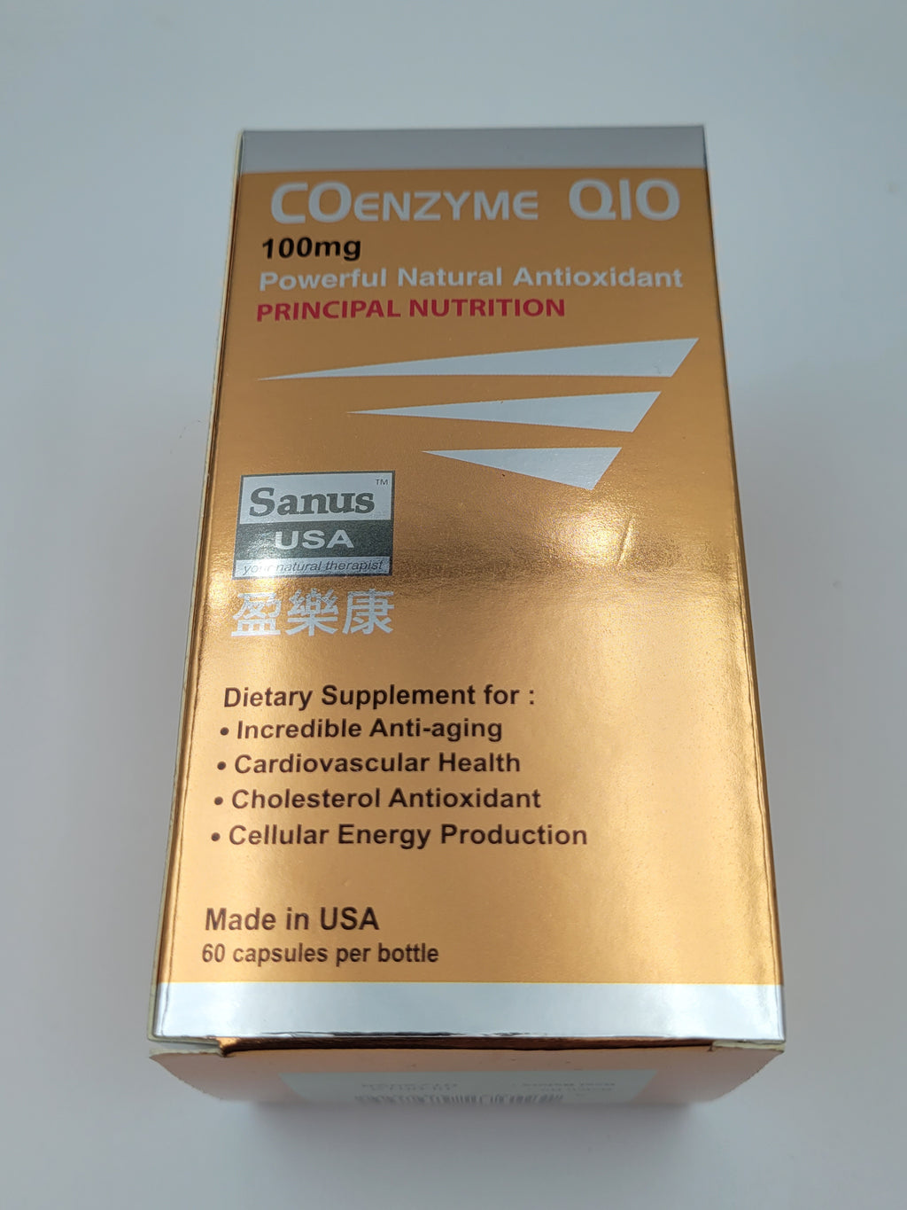 盈樂康 輔酶 Q10 膠囊 100mg