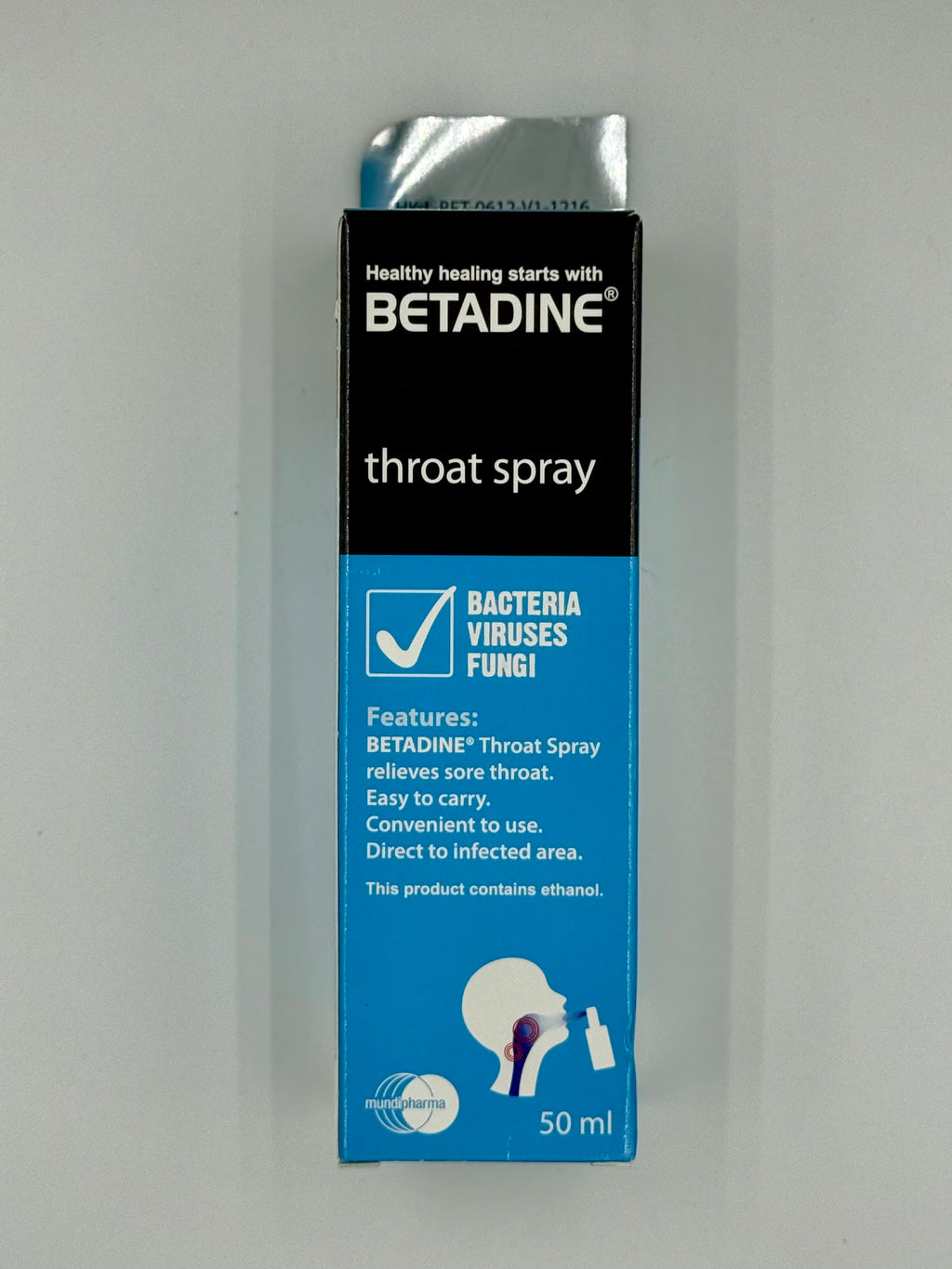 Betadine 必妥碘喉嚨噴霧 50毫升 (50ml)