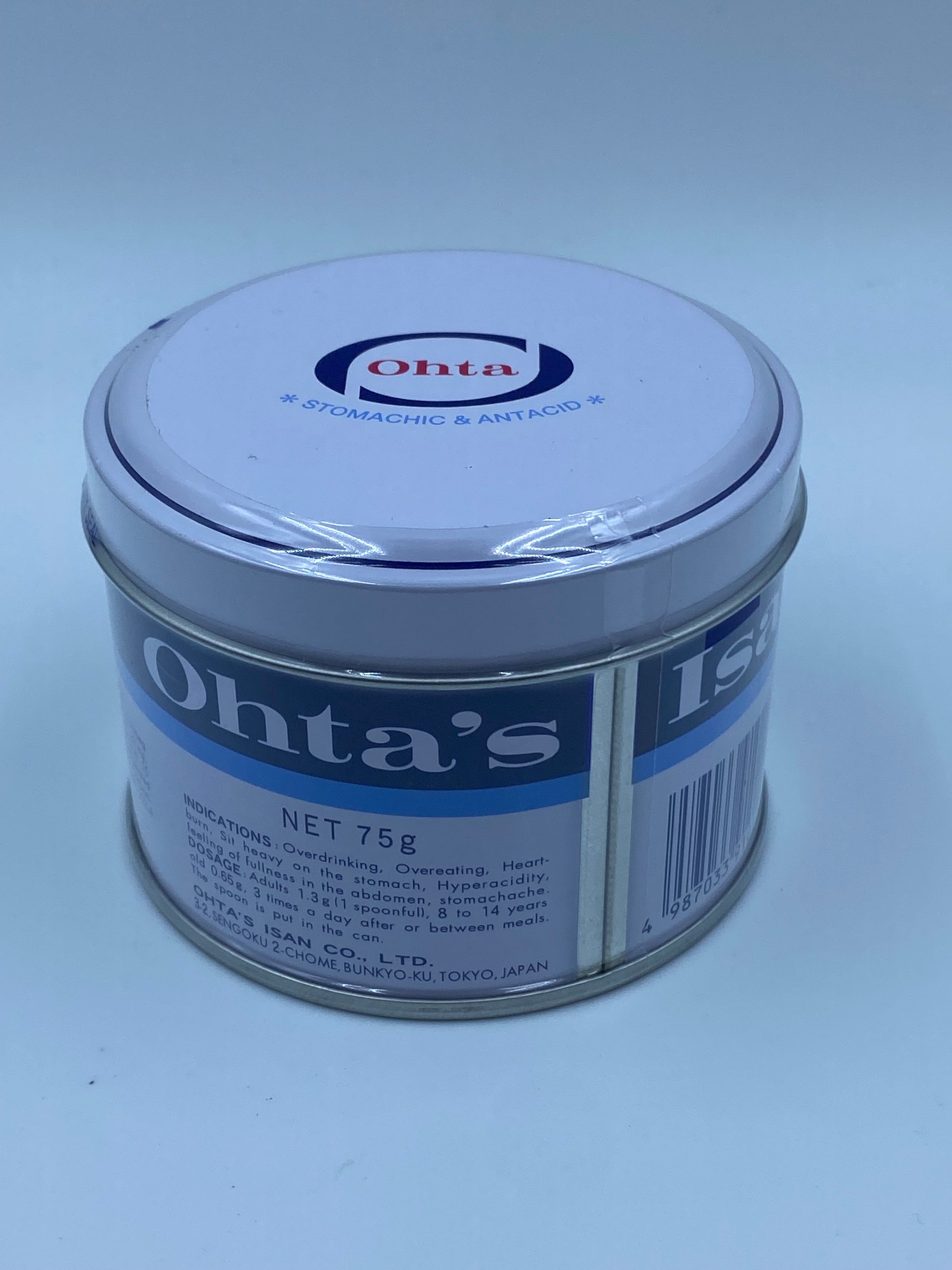 太田胃散 75克 (罐裝) Ohta's Isan Stomachic 75g (Tin)