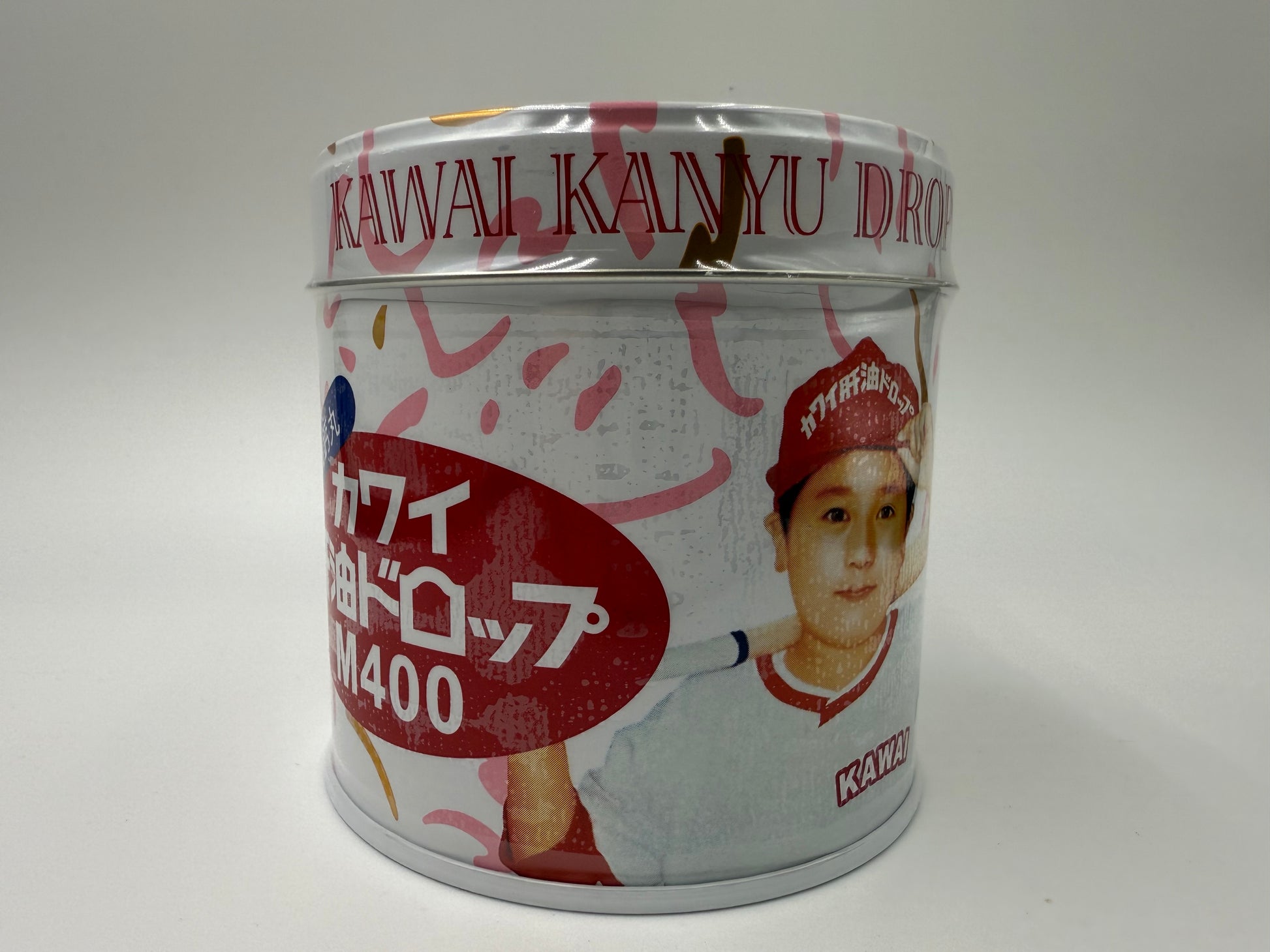 KAWAI 肝油鈣片 M400 (180粒) 白鑵 KAWAI KANYU DROP M400 (180'S) 白鑵