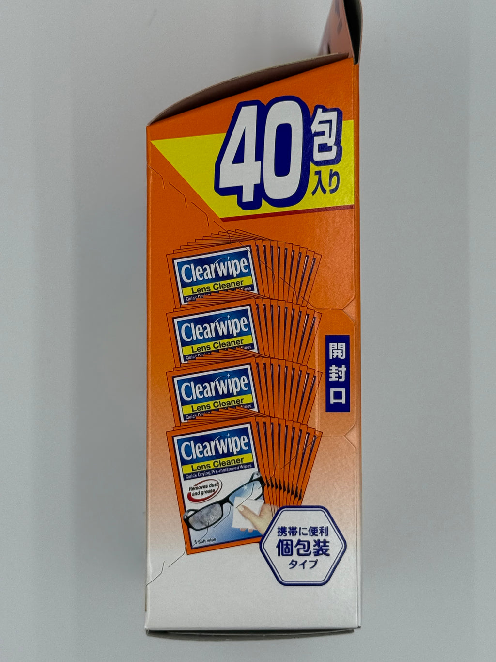 小林眼鏡清潔師 40片 KOBAYASHI CLEARWIPE LENS CLEANING WET TISSUE