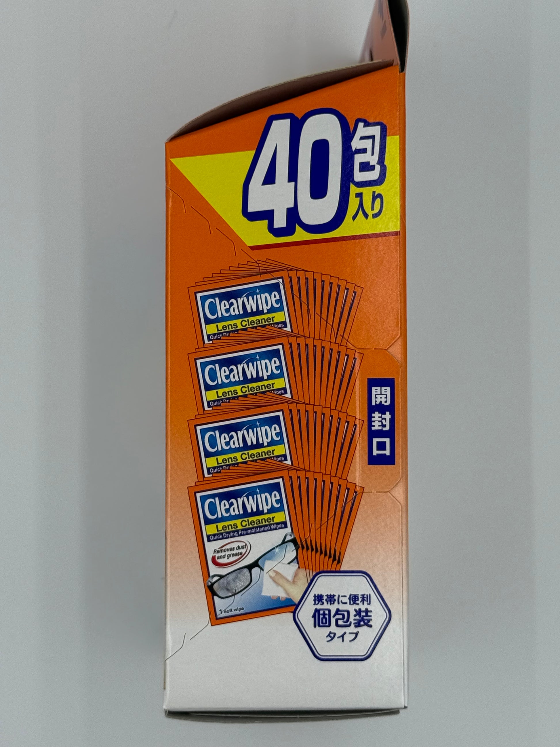 小林眼鏡清潔師 40片 KOBAYASHI CLEARWIPE LENS CLEANING WET TISSUE