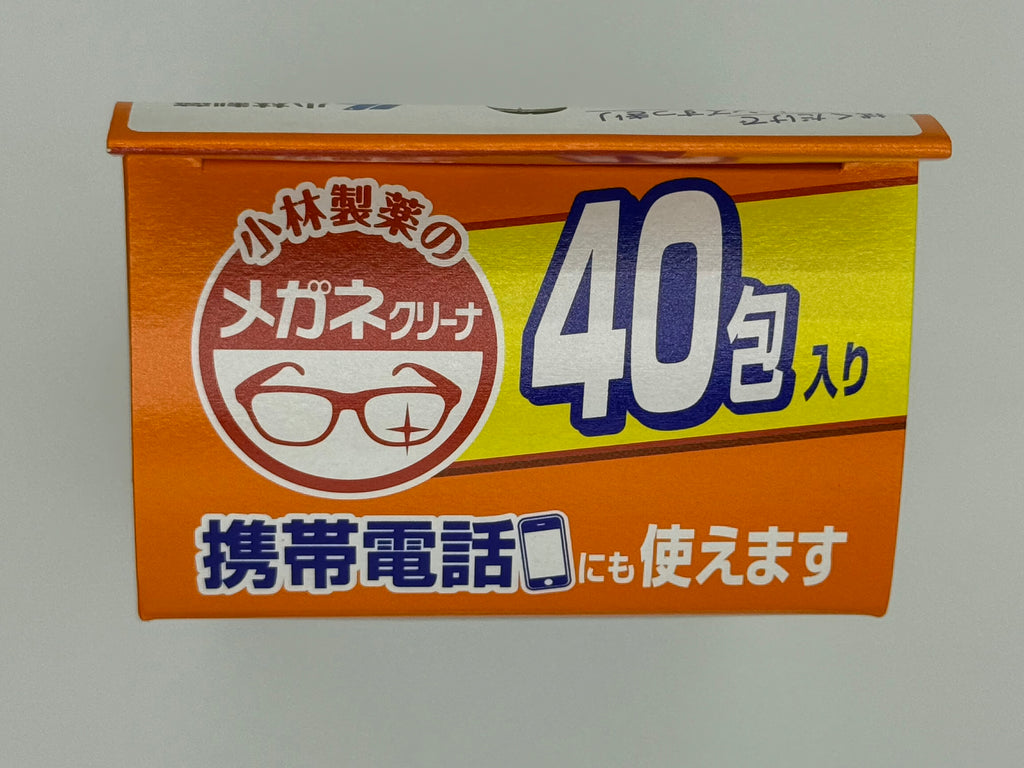 小林眼鏡清潔師 40片 KOBAYASHI CLEARWIPE LENS CLEANING WET TISSUE