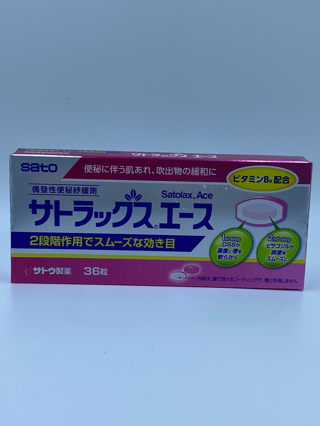 佐藤腸樂通便秘紓媛劑 SATOLAX 36'S