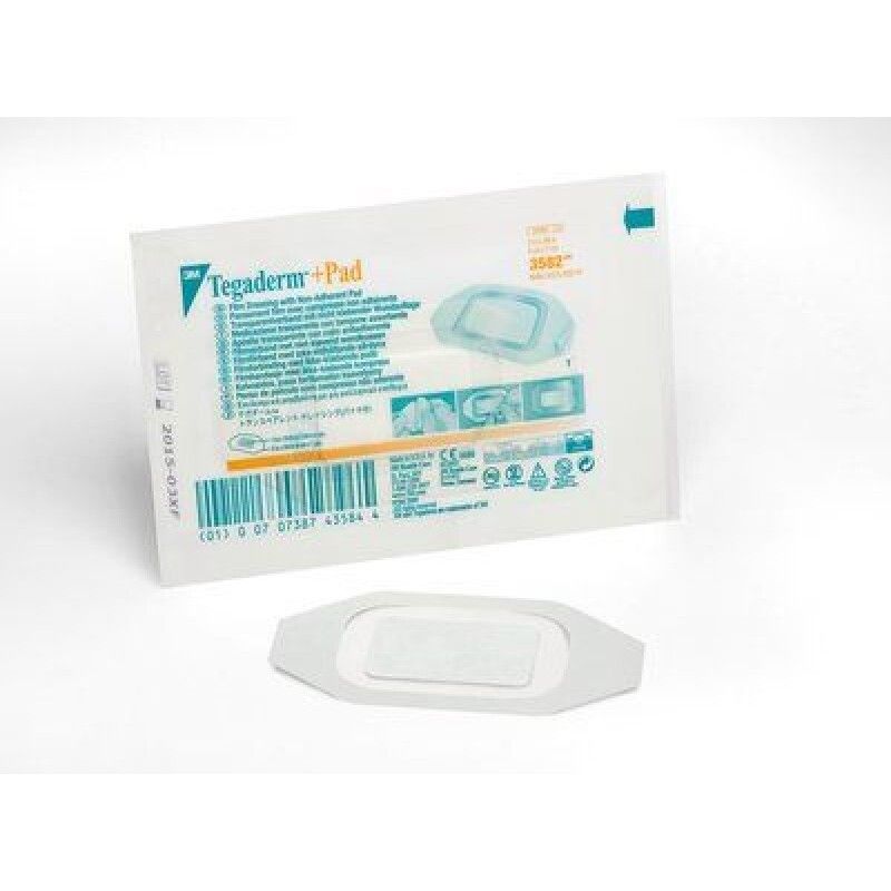 3M Tegaderm全效防水膠膜敷貼(5x7厘米) 1片 3M Tegaderm Transparent Film Dressing(5x7cm) 1PC
