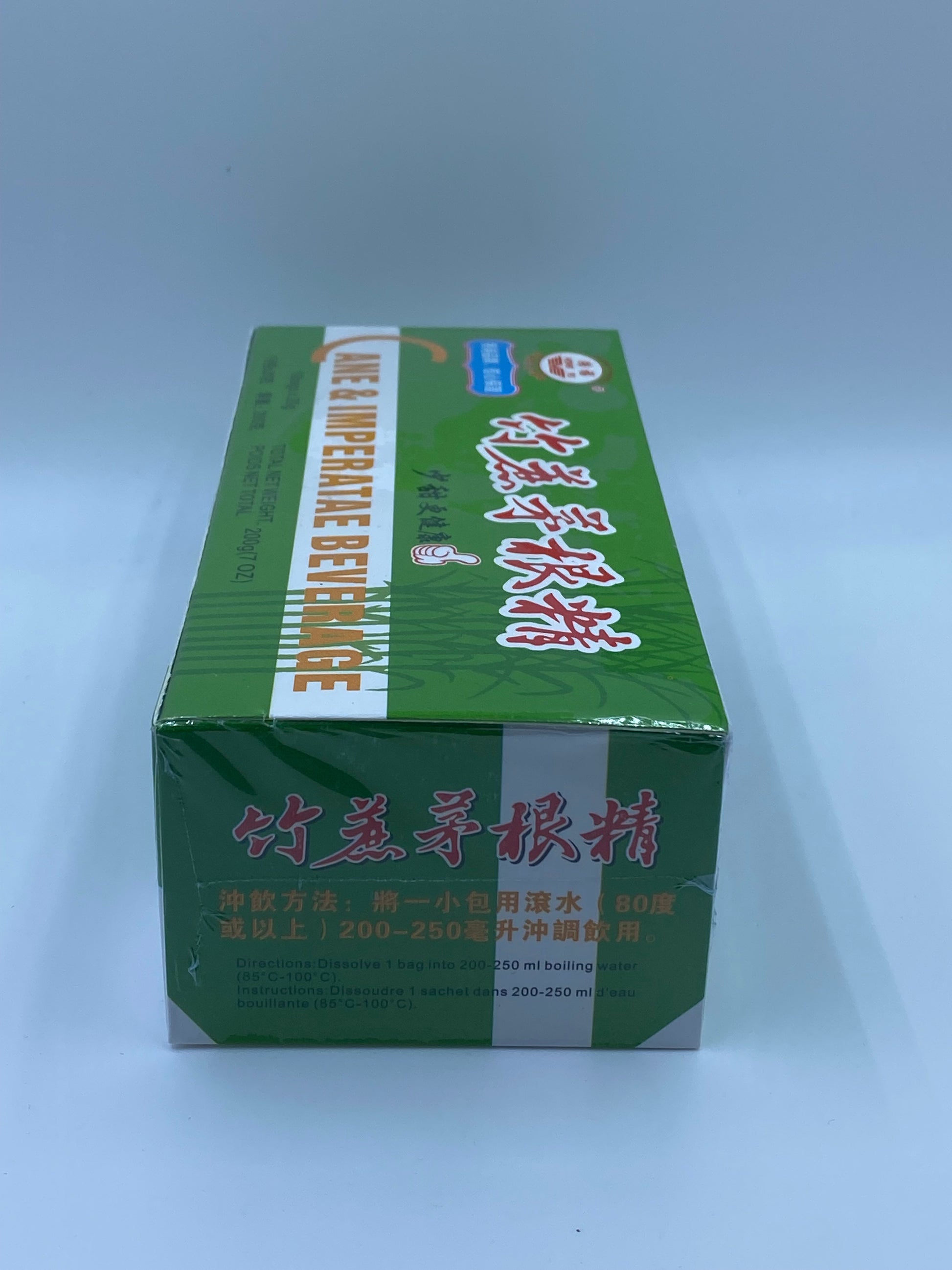 鴻福牌 竹蔗茅根精 10包庄 SUGAR CANE COGONGRASS ROOT BEVERAGE (10'S X 20G)