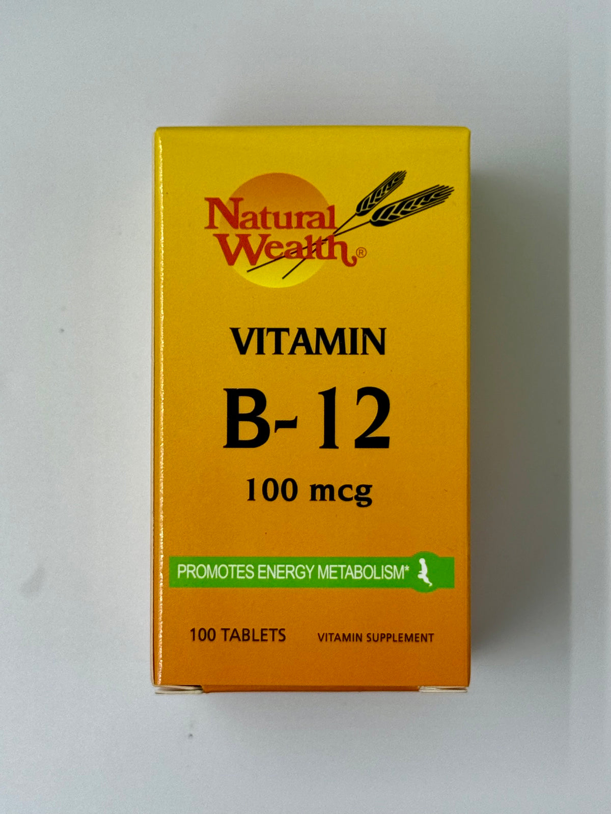 Natural Wealth 維他命B-12 100mcg (100粒)