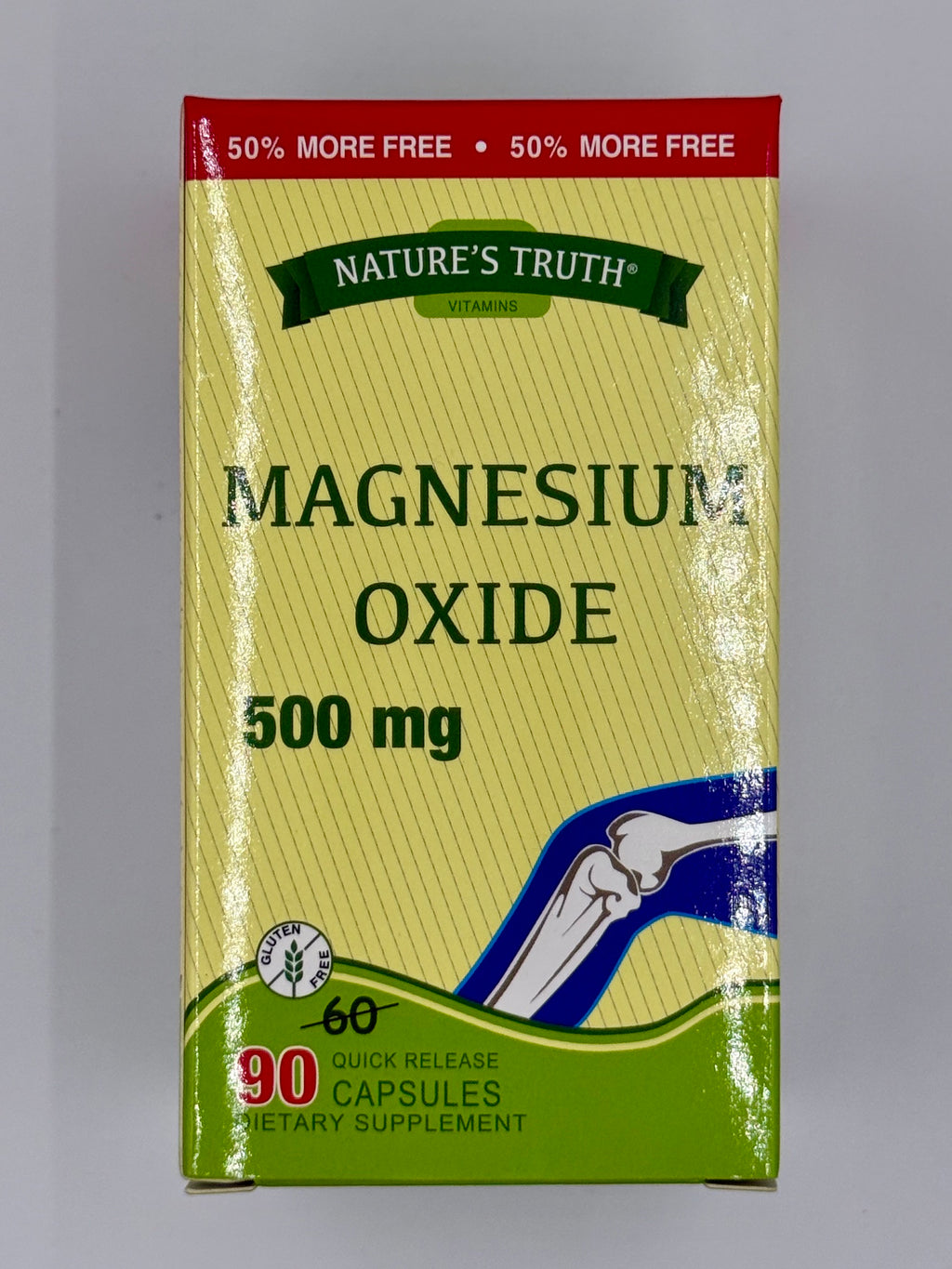 Nature's Truth樂陶 500mg鎂片 (90粒)