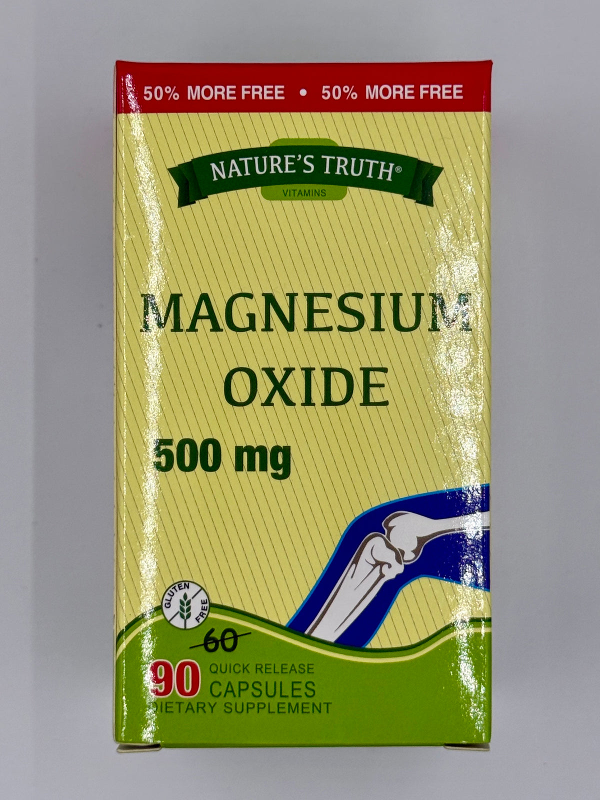 Nature's Truth樂陶 500mg鎂片 (90粒)