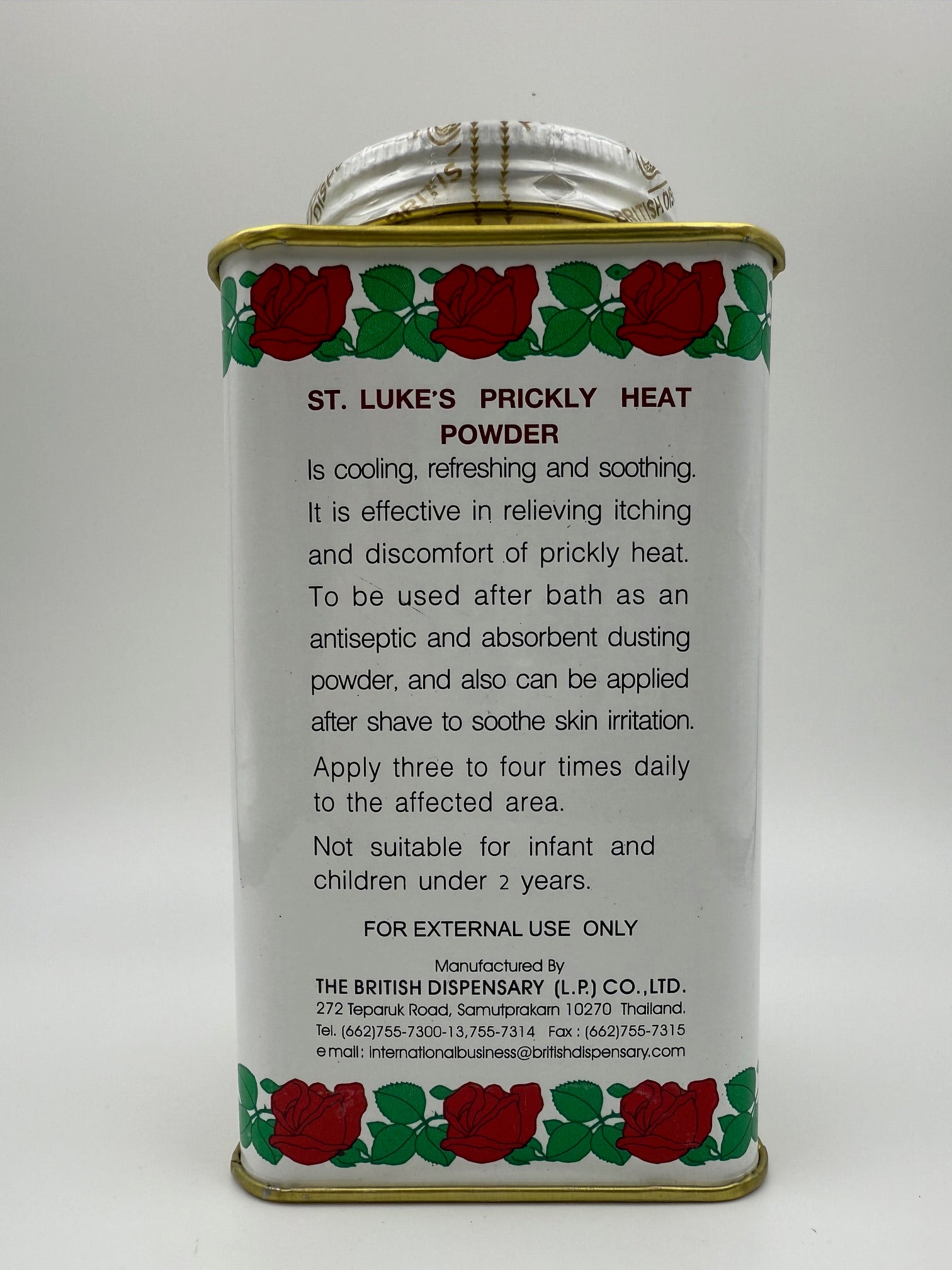 聖樂熱痱香粉 160G ST LUKES' PRICKLY HEAT POWDER 160G
