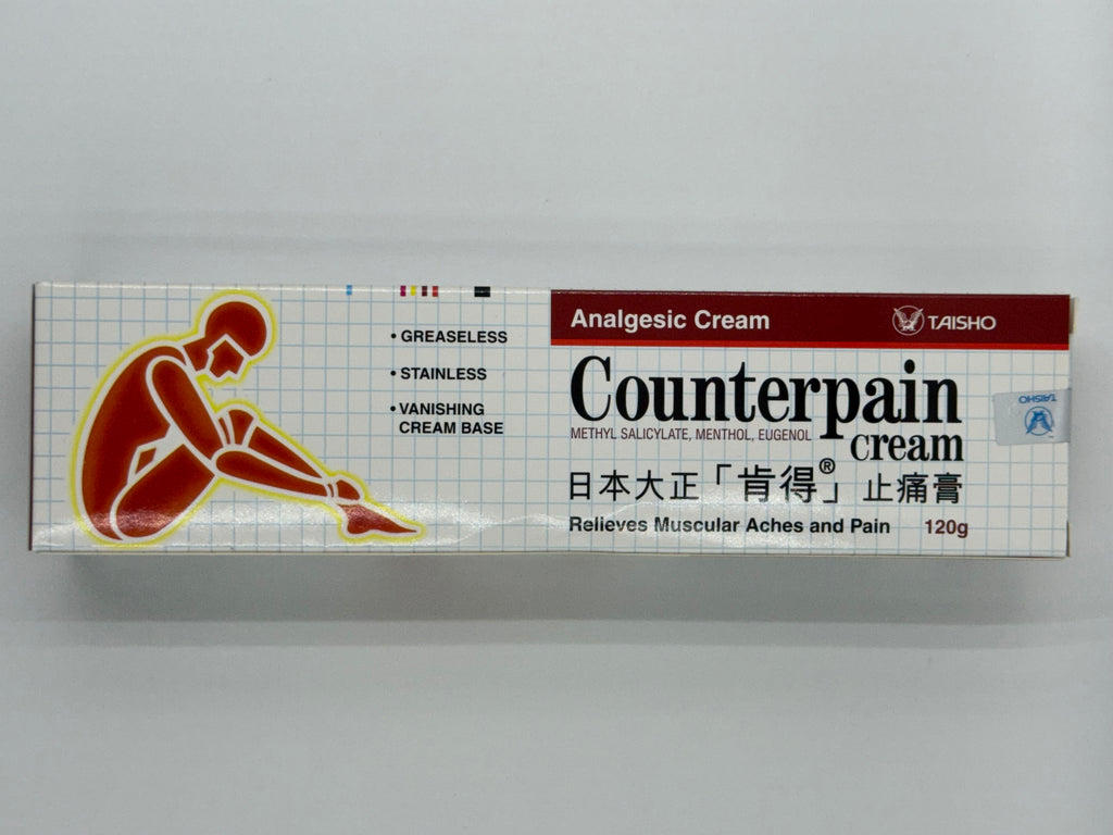 日本大正肯得止痛膏 120克 TAISHO COUNTERPAIN CREAM 120G