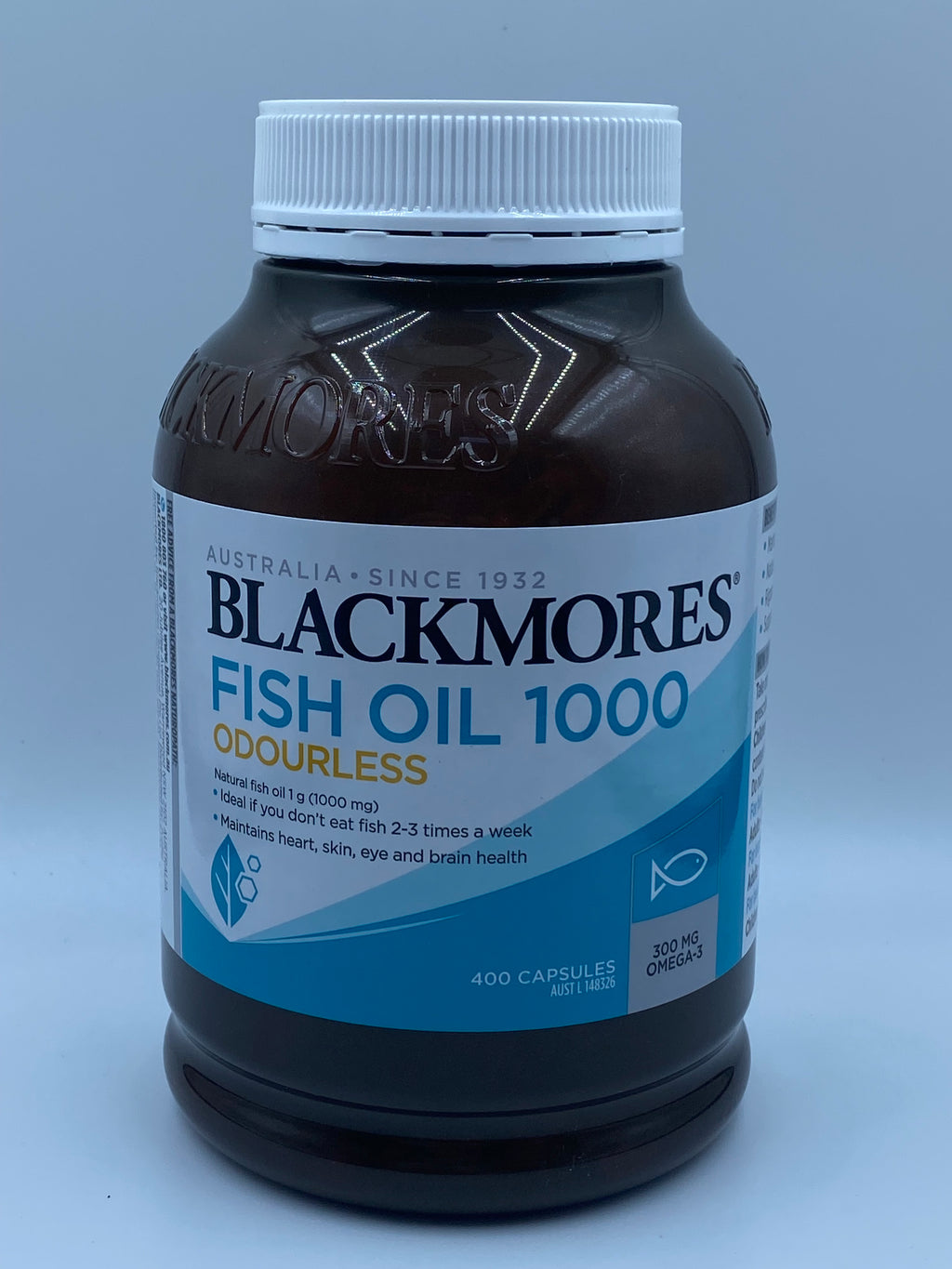 BLACKMORES無腥味魚油 400'S BLACKMORES ODOURLESS FISH OIL 1000 400'S