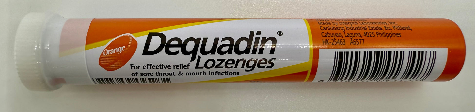 得果定 喉片 (橙味) 25'S DEQUADIN LOZENGES (ORANGE) 25'S